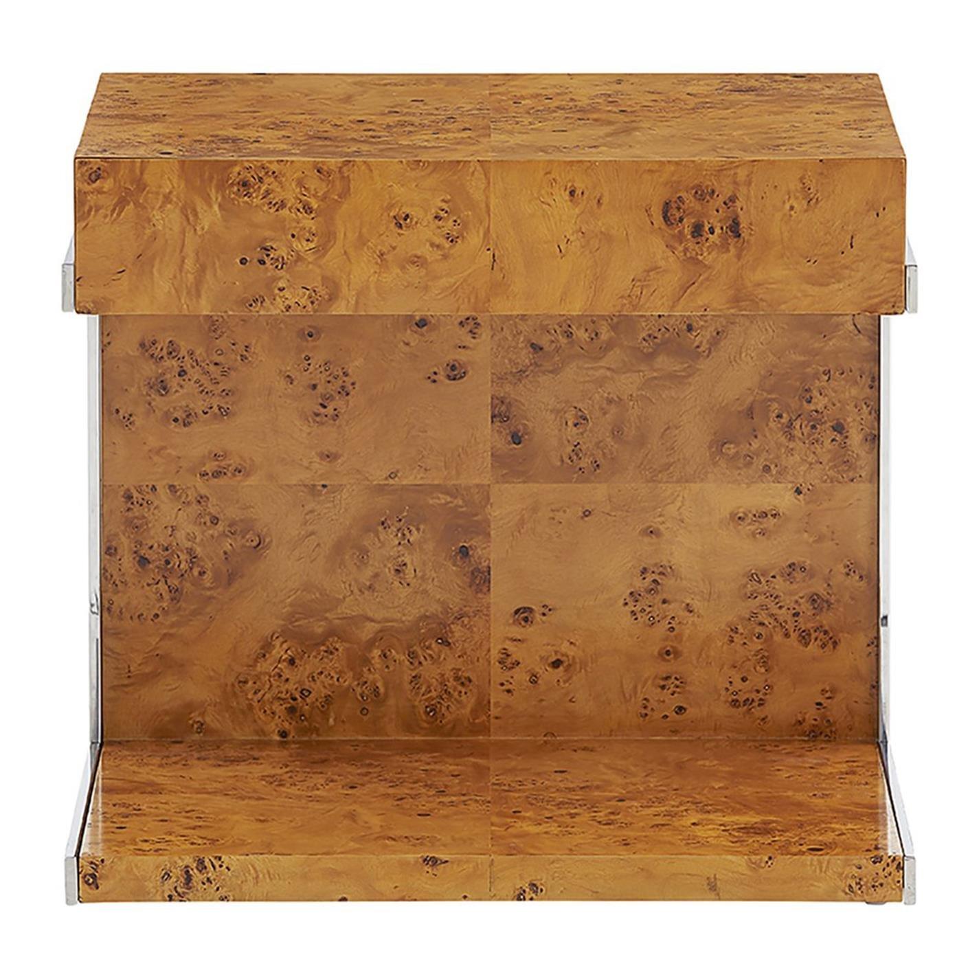 Brown - Jonathan Adler - JonathanAdler Bond Cantilevered Side Table - 3