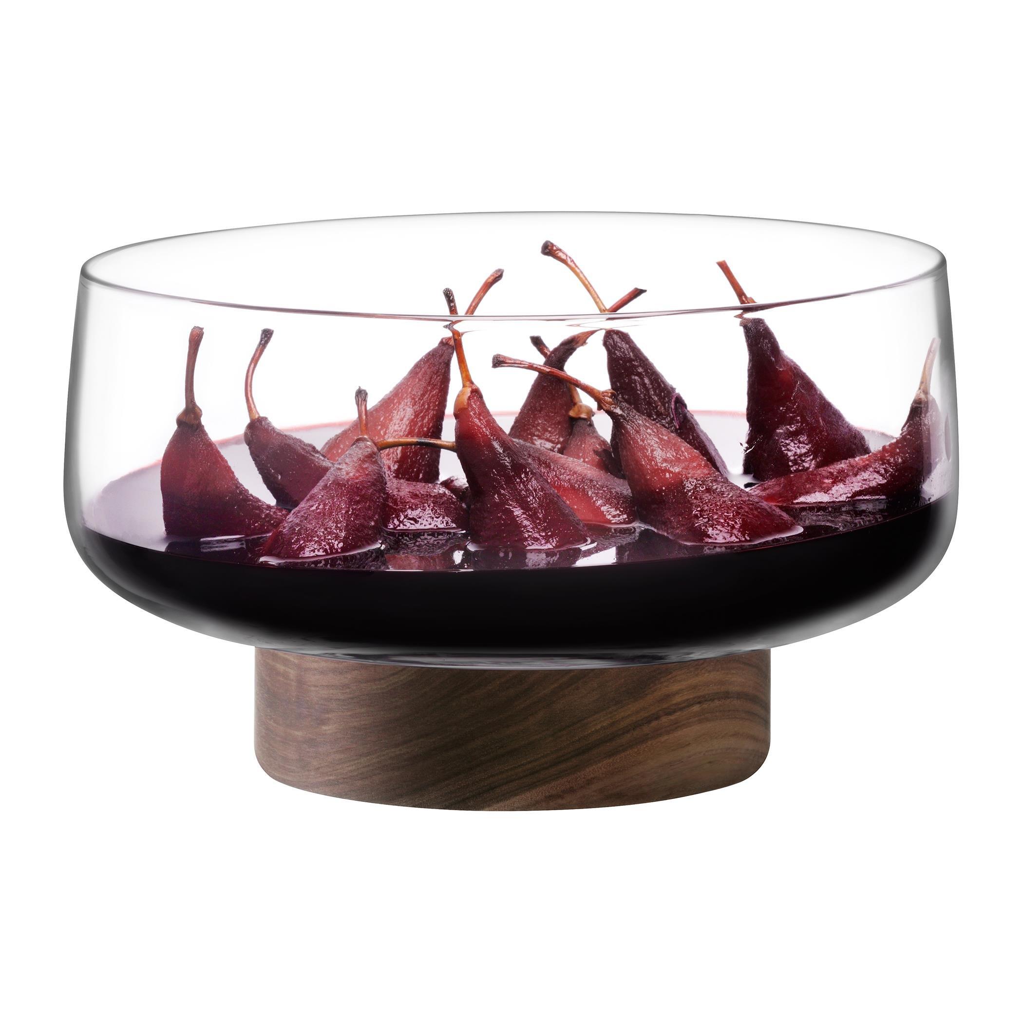 Brown - LSA - City Bowl and Walnut Base - 1