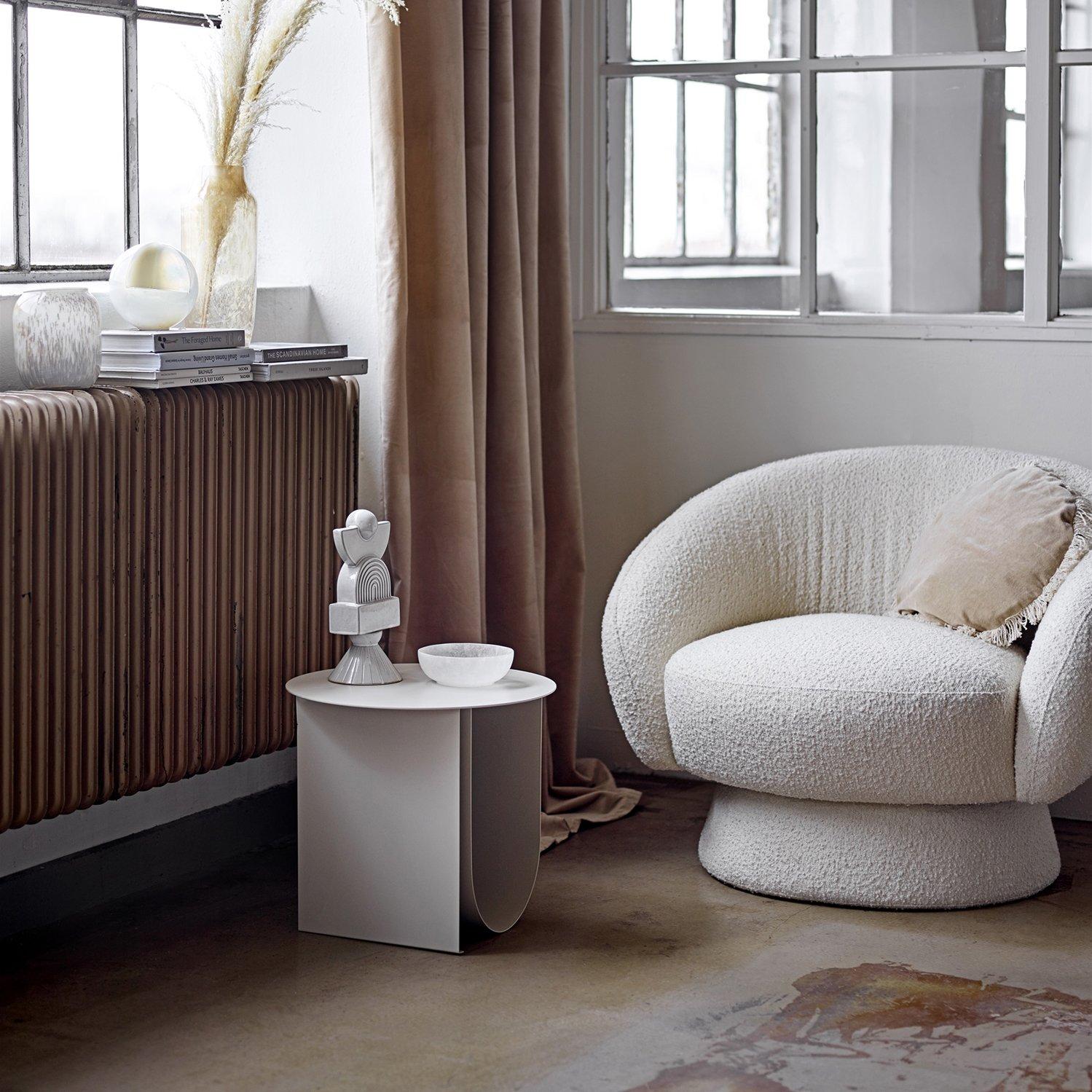 White - Bloomingville - Deco Stoneware Ornament - 2