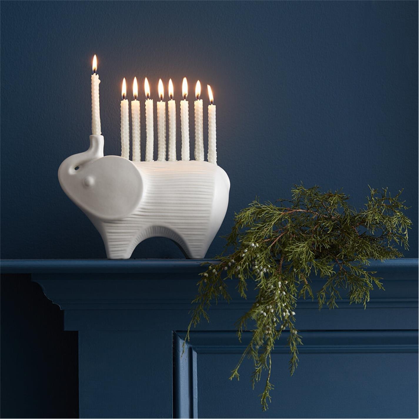 Elephant - Jonathan Adler - Elephant Menorah - 2
