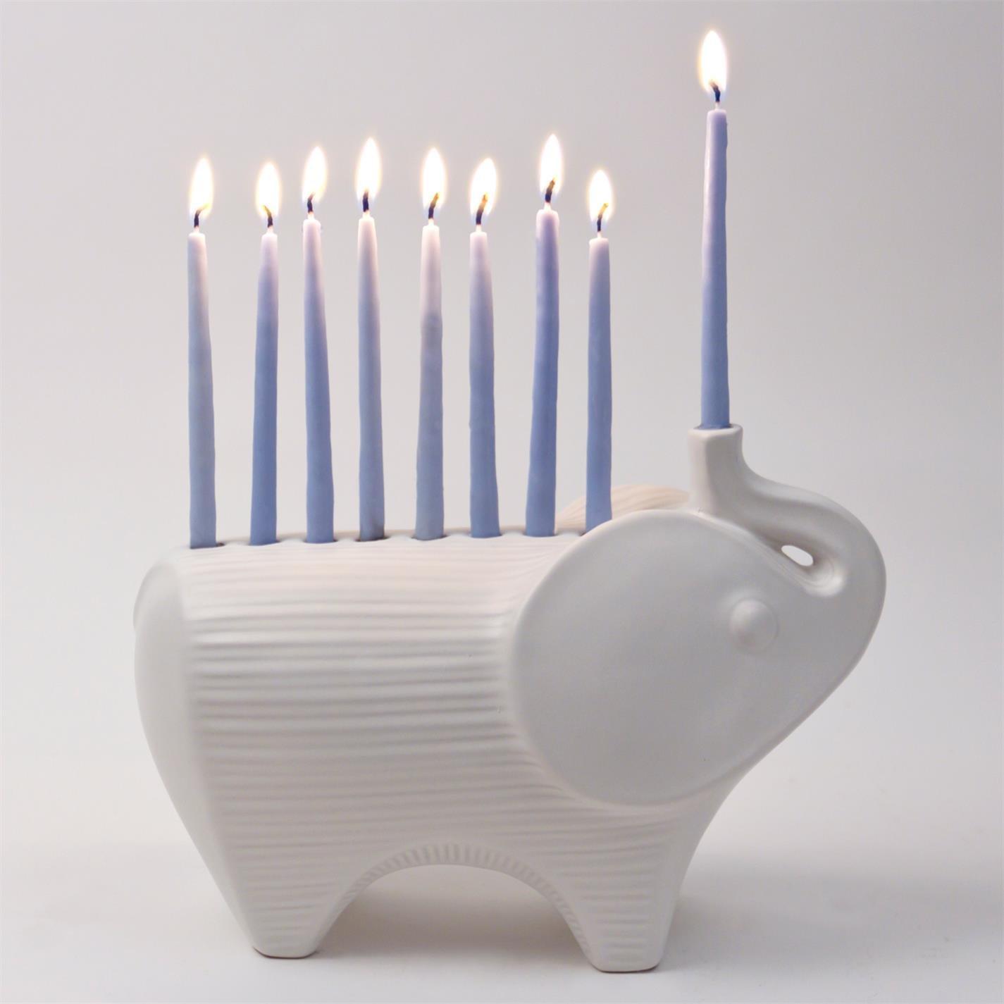 Elephant - Jonathan Adler - Elephant Menorah - 4