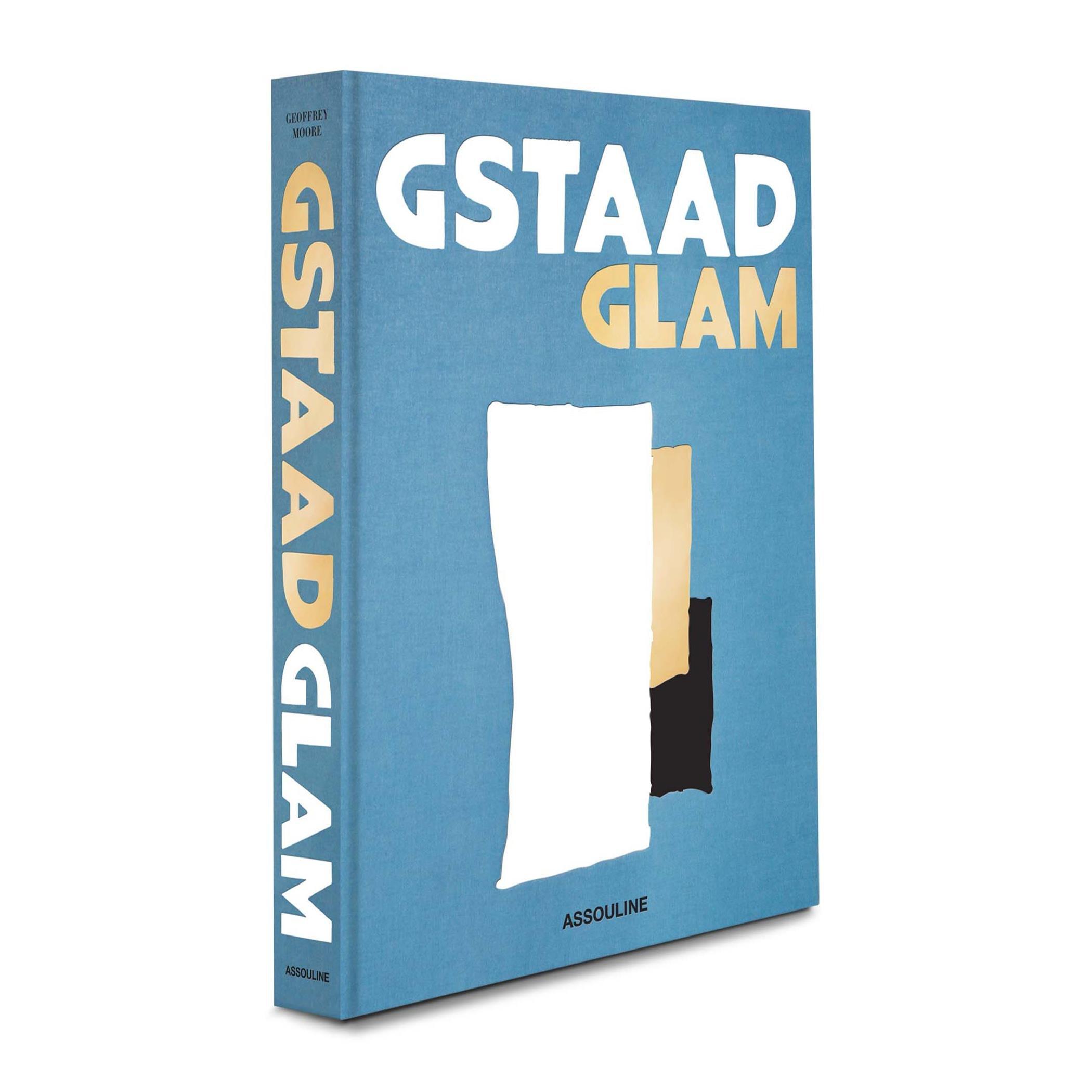 Assouline Gstaad Glam Book - Blue
