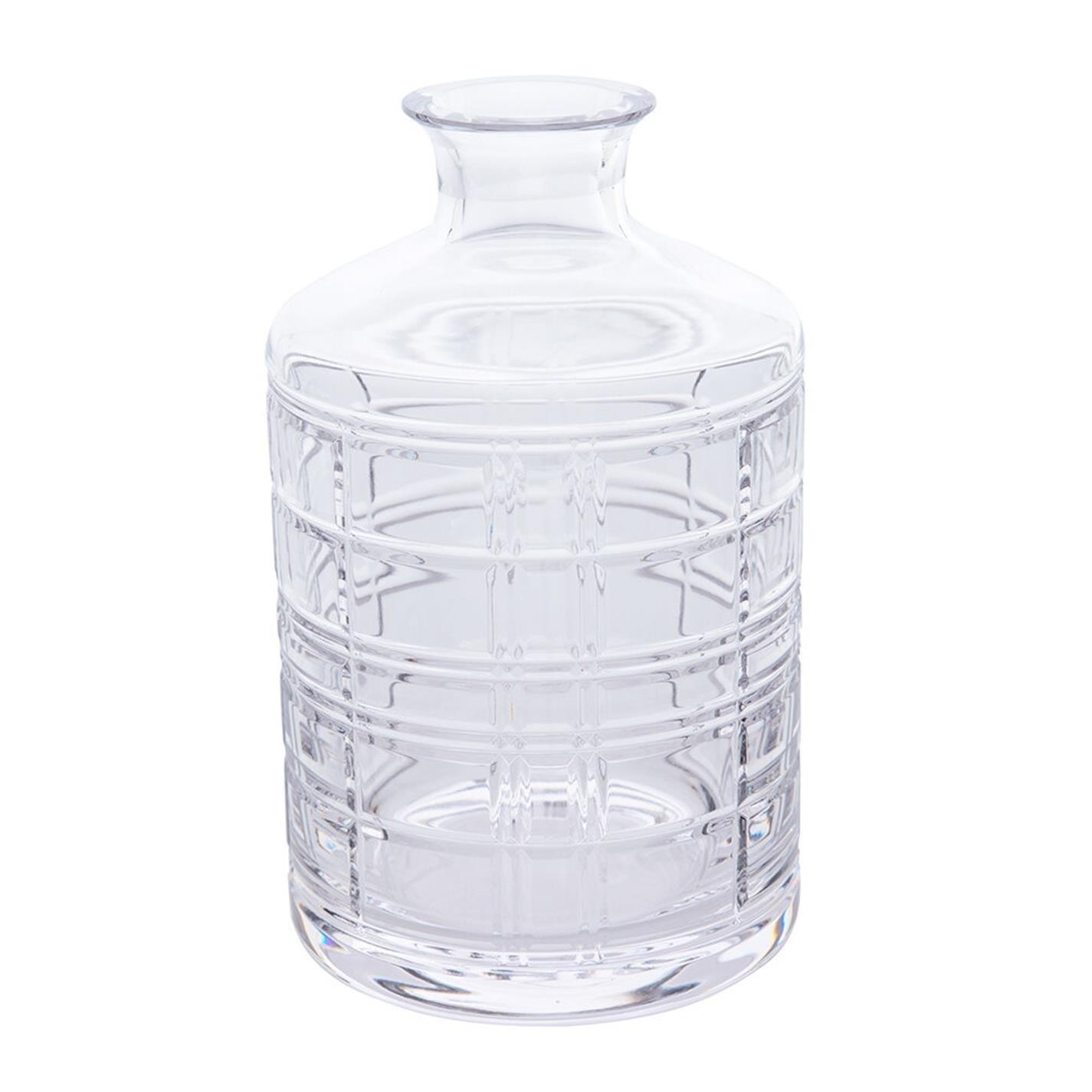 Clear - Ralph Lauren Home - RalphLaurenHome Hudson Plaid Decanter - 4