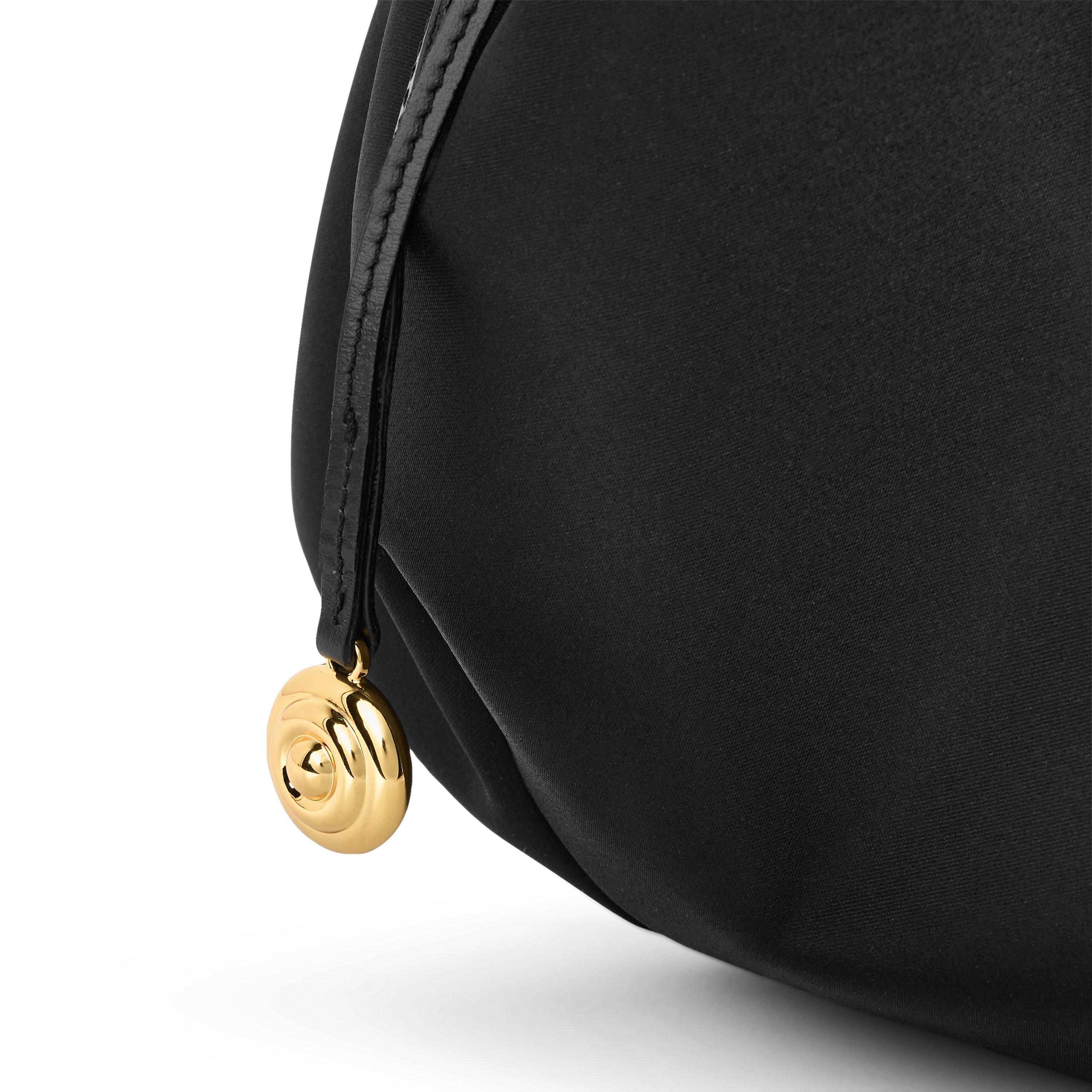 BLACK GOLD - Liffner - CHARM SATIN POUCH - 3