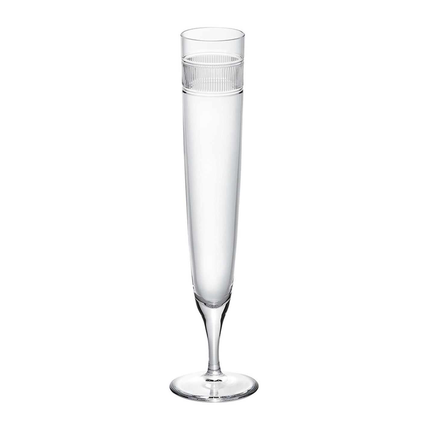 Clear - Ralph Lauren Home - RalphLaurenHome Langley Champagne Glass - 1