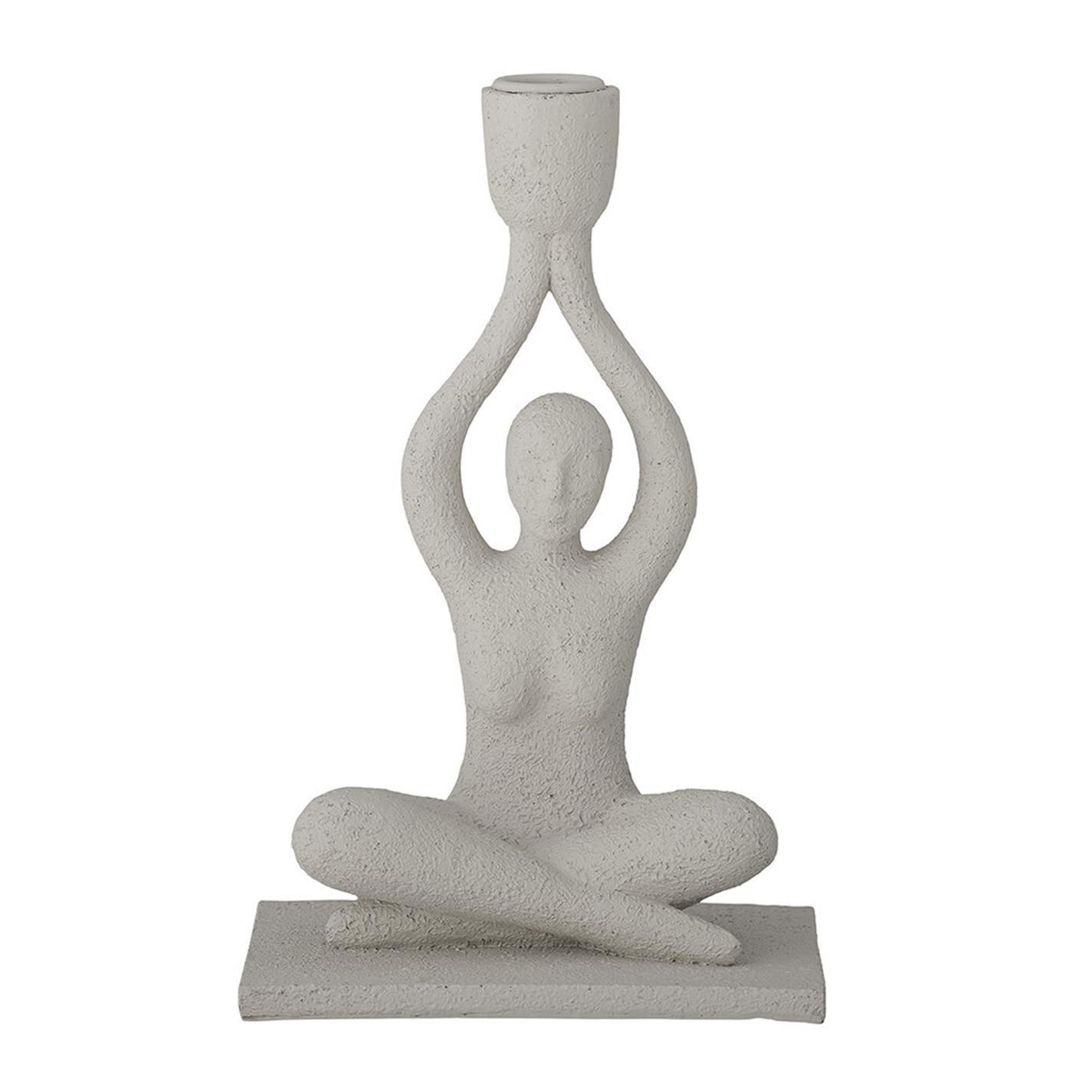 White - Bloomingville - Lucie Candlestick - 3