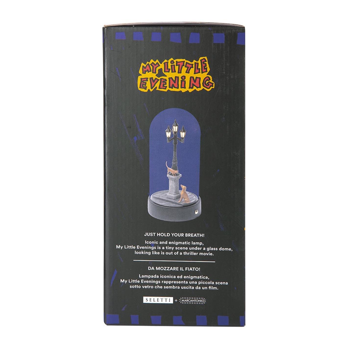 Black - Seletti - Marcantonio My Little Evening Lamp - 5