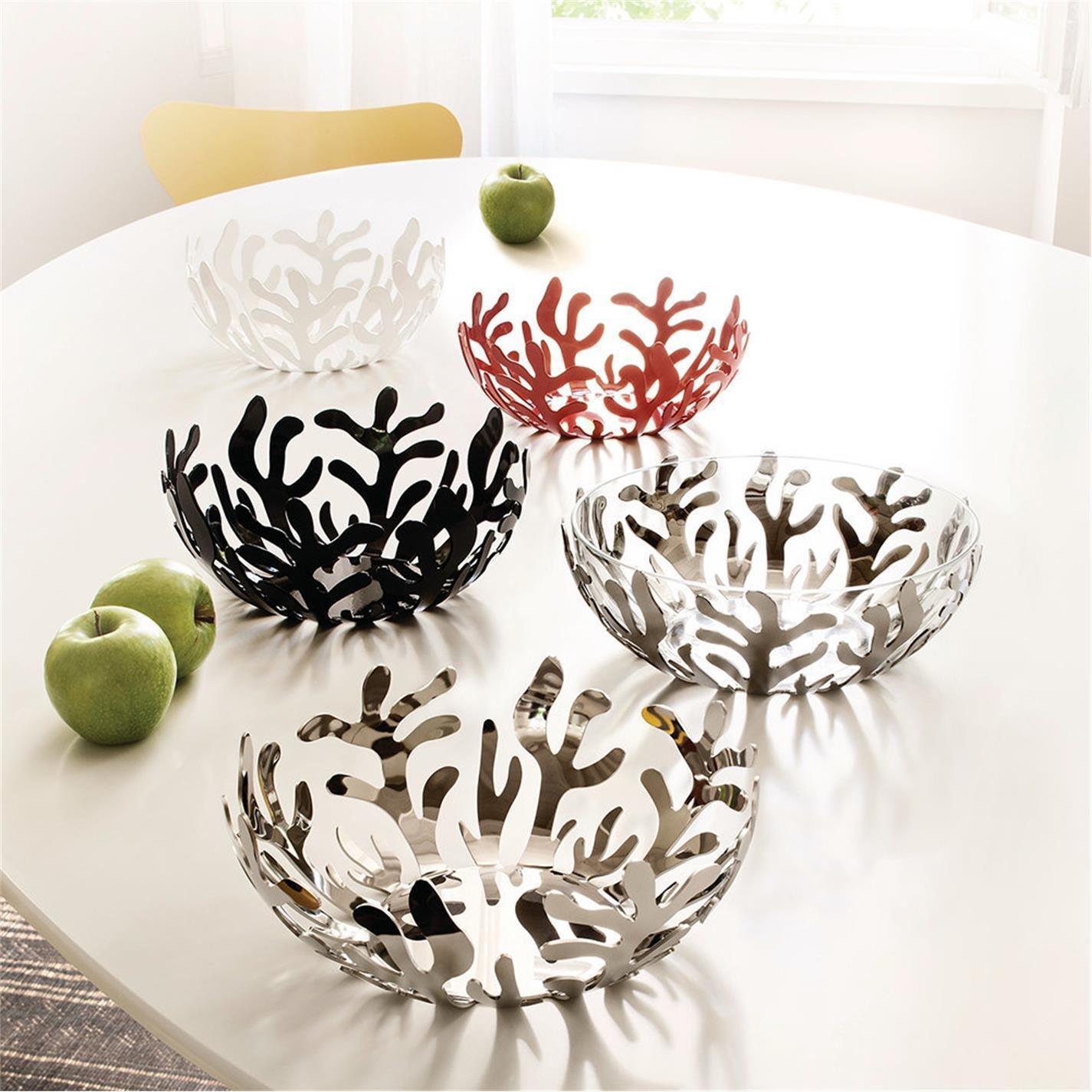 Stainless Steel - Alessi - Mediterraneo Fruit Bowl - 3