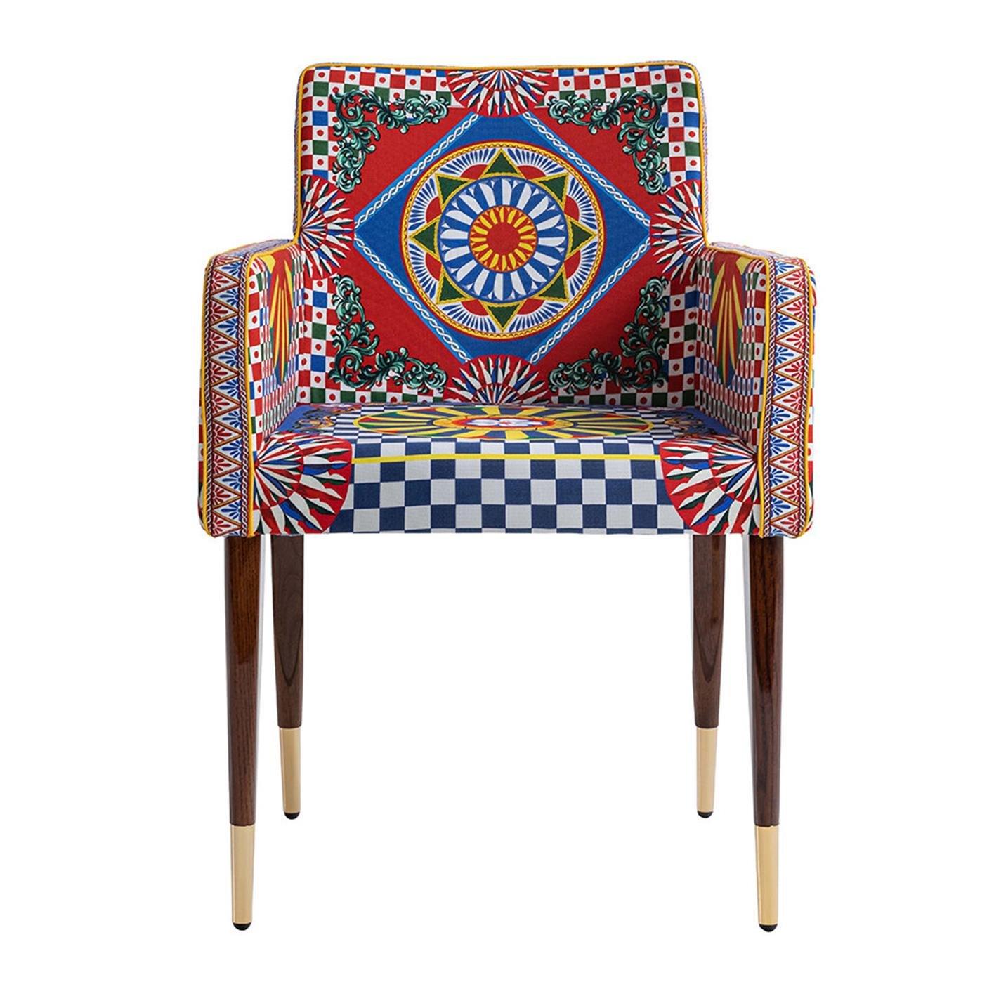 Multicoloured - Dolce and Gabbana Casa - Mimosa Dining Chair - 2
