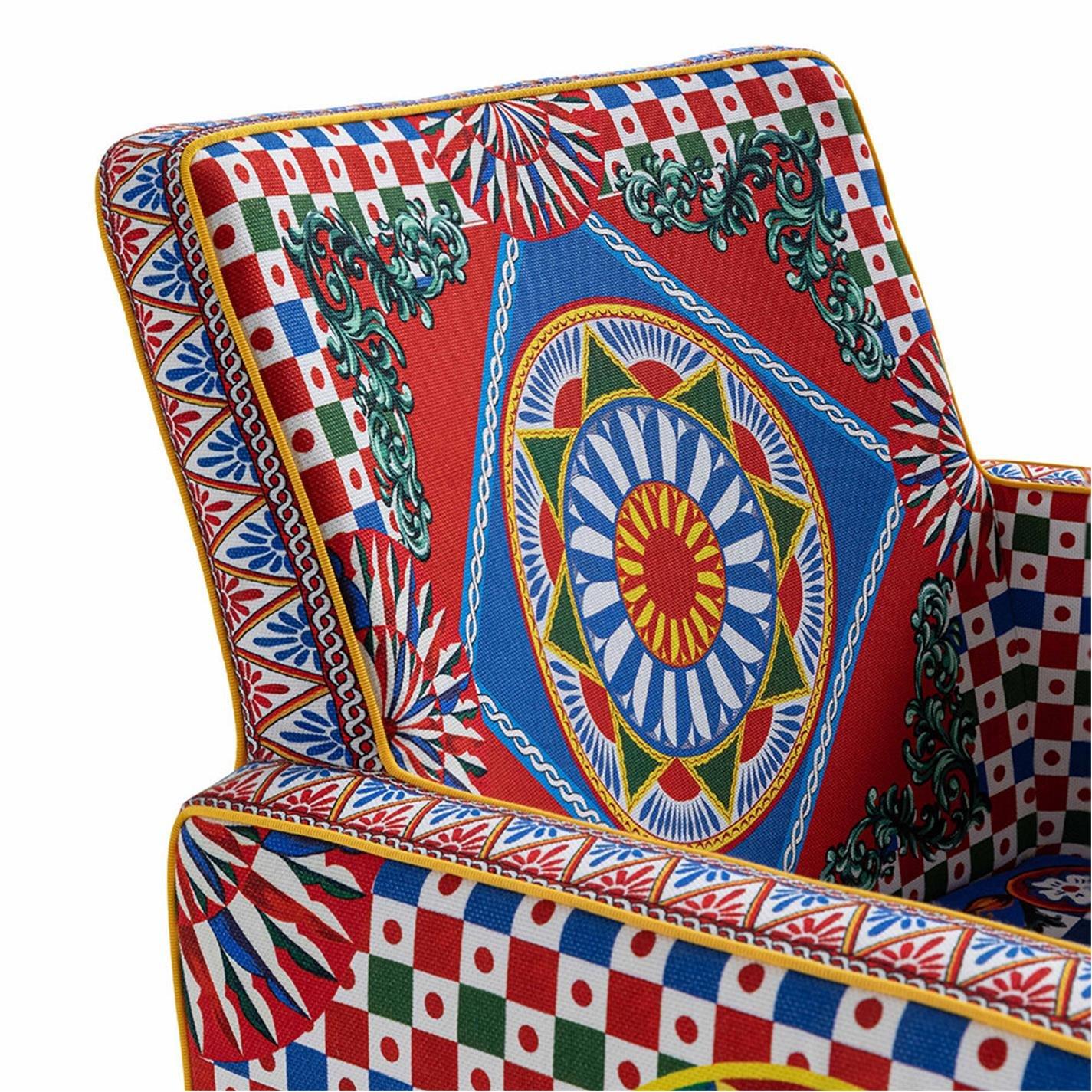 Multicoloured - Dolce and Gabbana Casa - Mimosa Dining Chair - 5