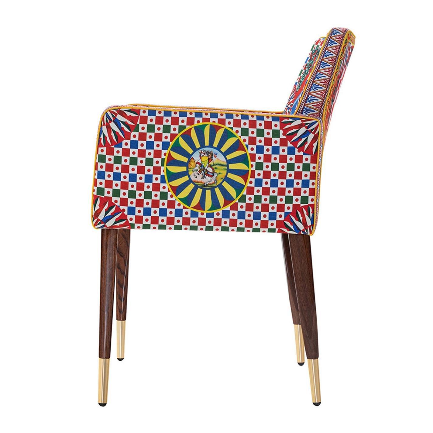 Multicoloured - Dolce and Gabbana Casa - Mimosa Dining Chair - 6
