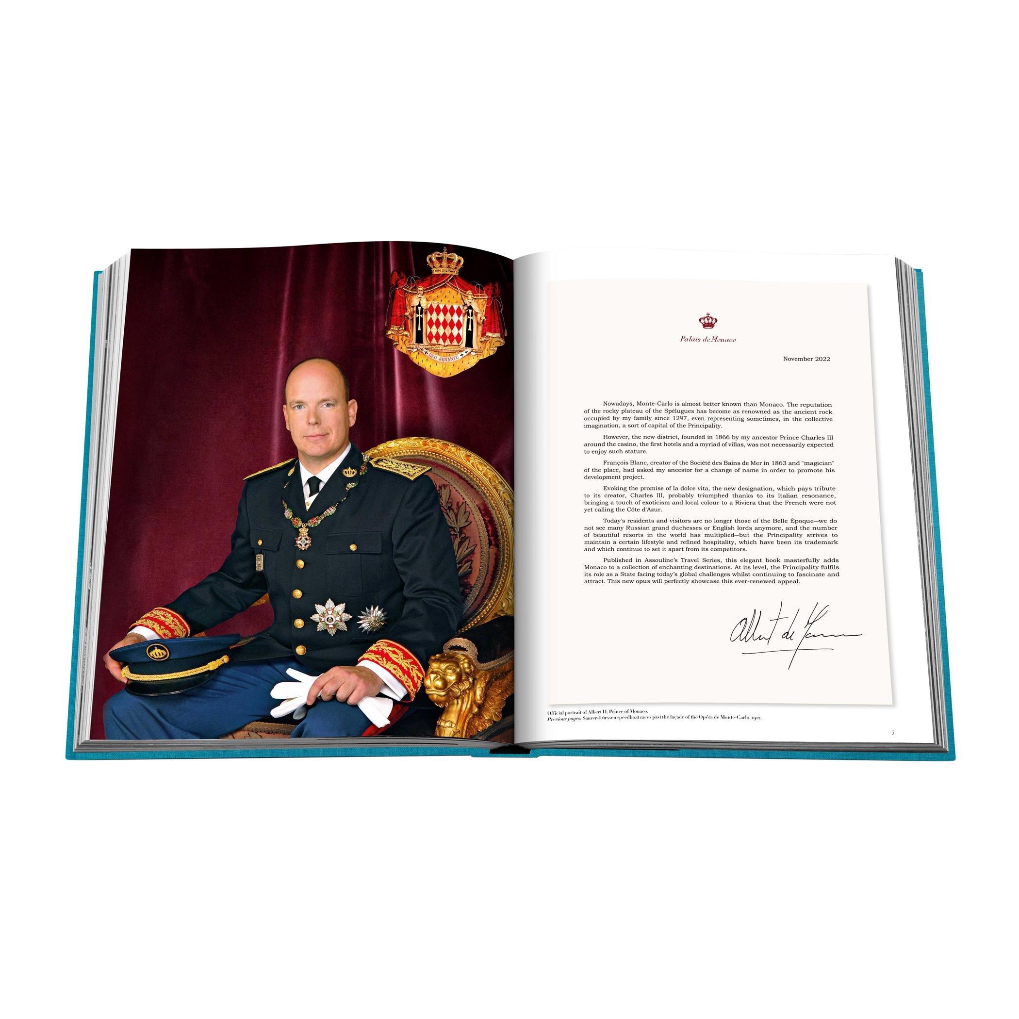 Blue - Assouline - Monte Carlo Book - 2