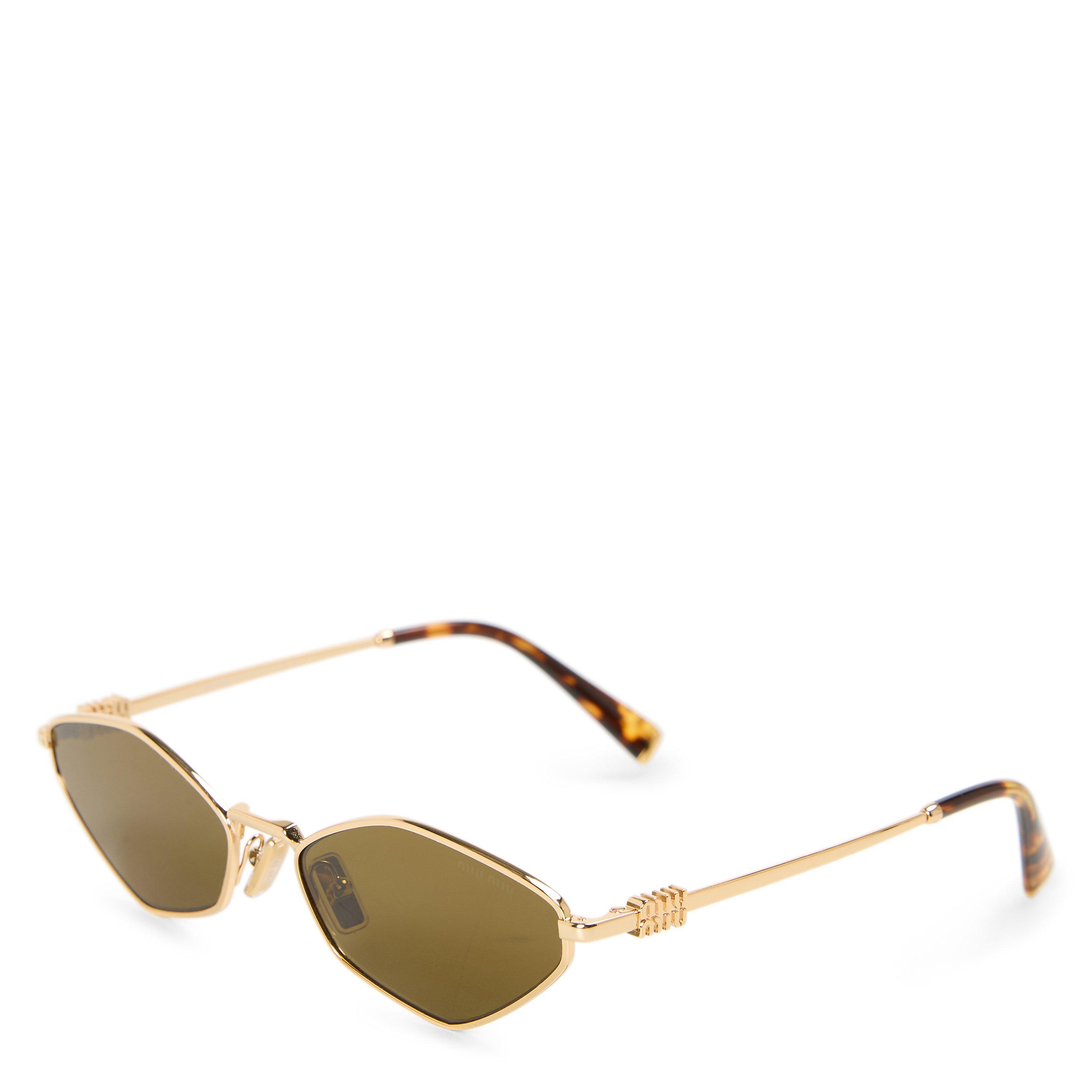 GOLD - Miu Miu - MIU MIU METAL HEX SG - 1