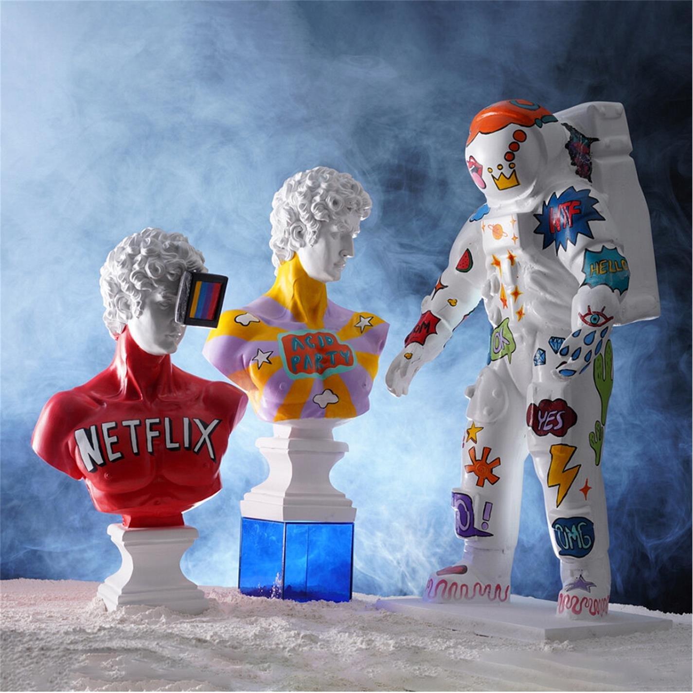 Multi - ArtChi - Pop Artstrong Sculpture - 9