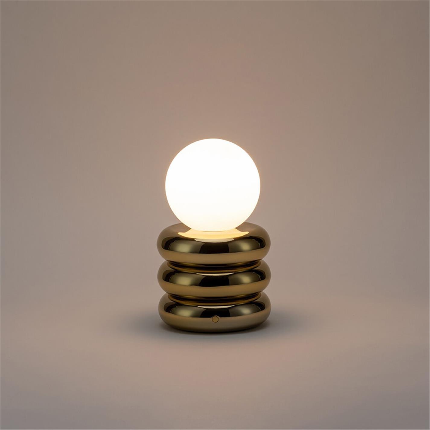 Brass - houseof - Rechargeable Table Lamp - 2