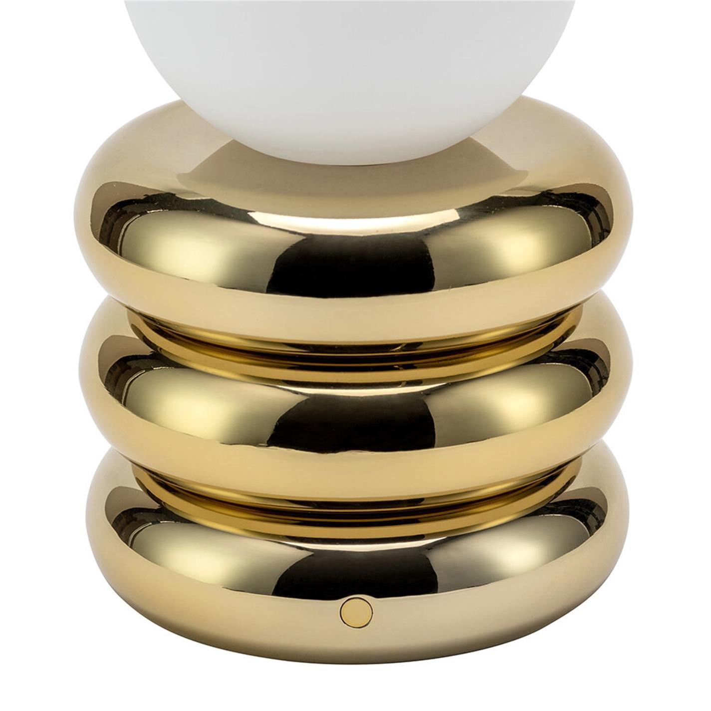 Brass - houseof - Rechargeable Table Lamp - 6