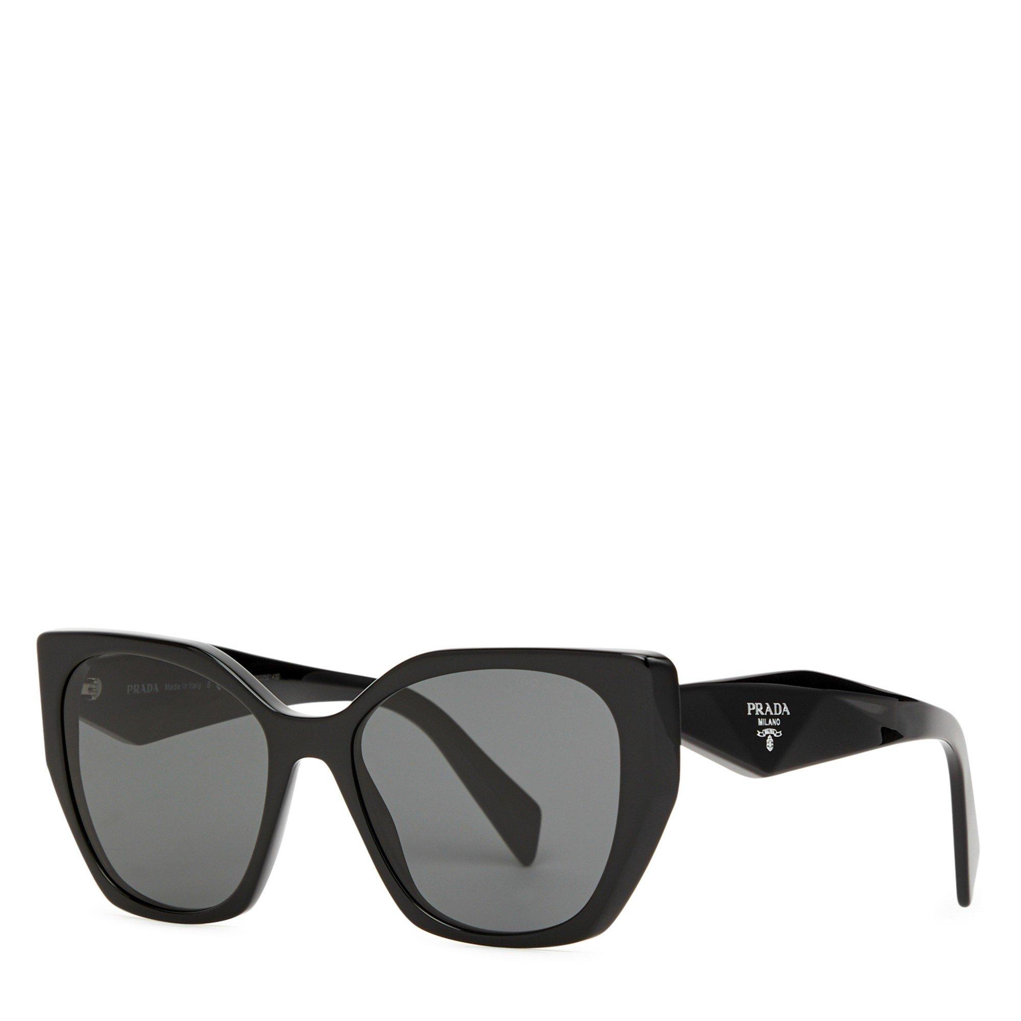 BLACK - Prada - PRADA F HEXAGONAL FRAME SG - 1