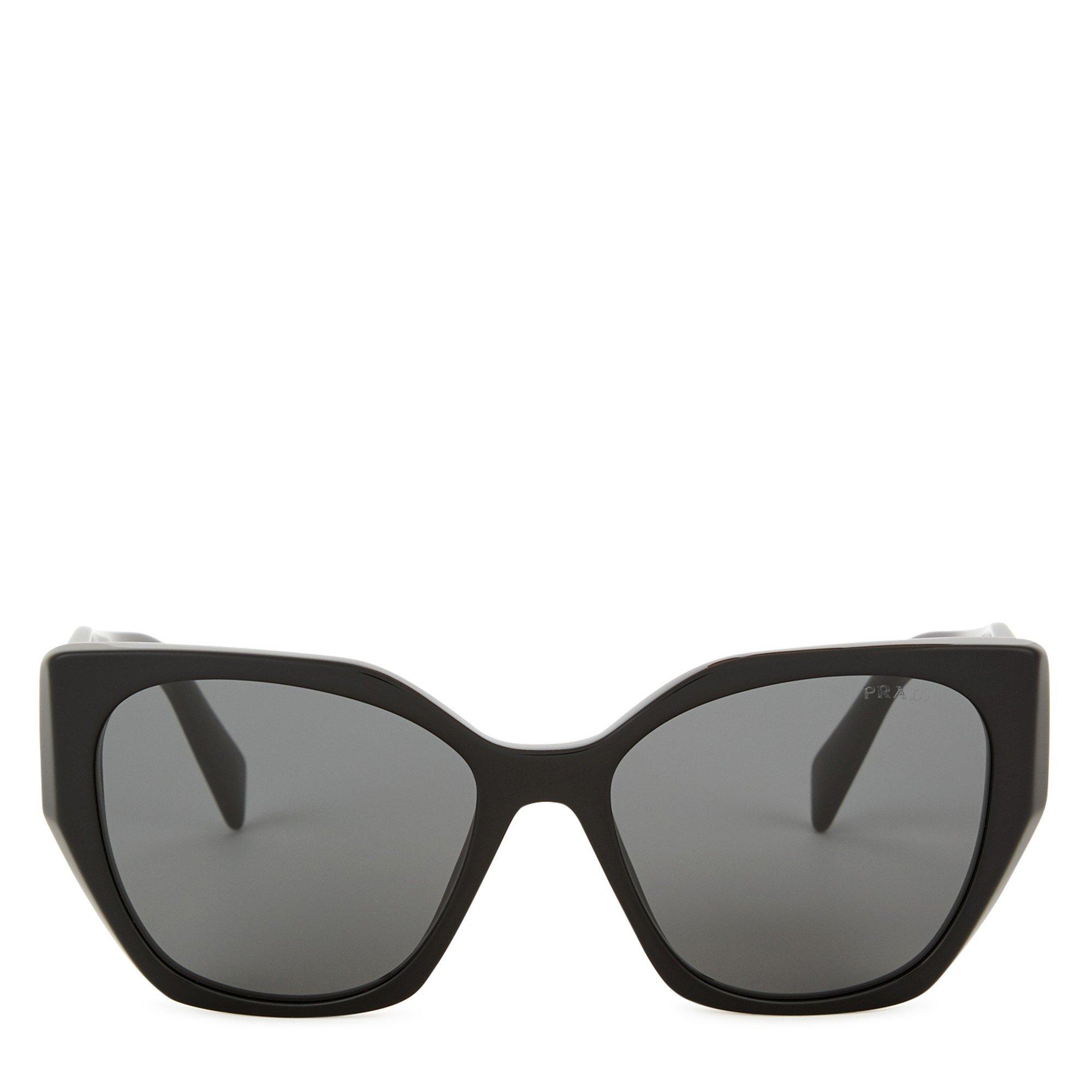 BLACK - Prada - PRADA F HEXAGONAL FRAME SG - 2