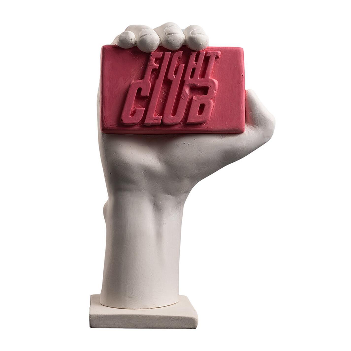 White - ArtChi - Rules Of Fight Club Hand Ornament - 1