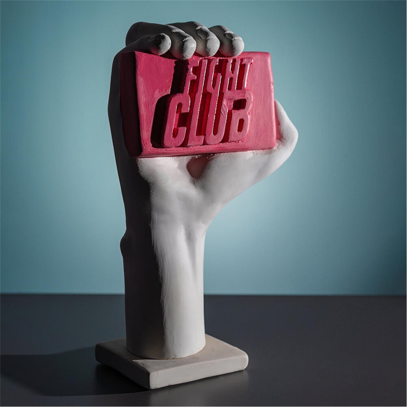 White - ArtChi - Rules Of Fight Club Hand Ornament - 6