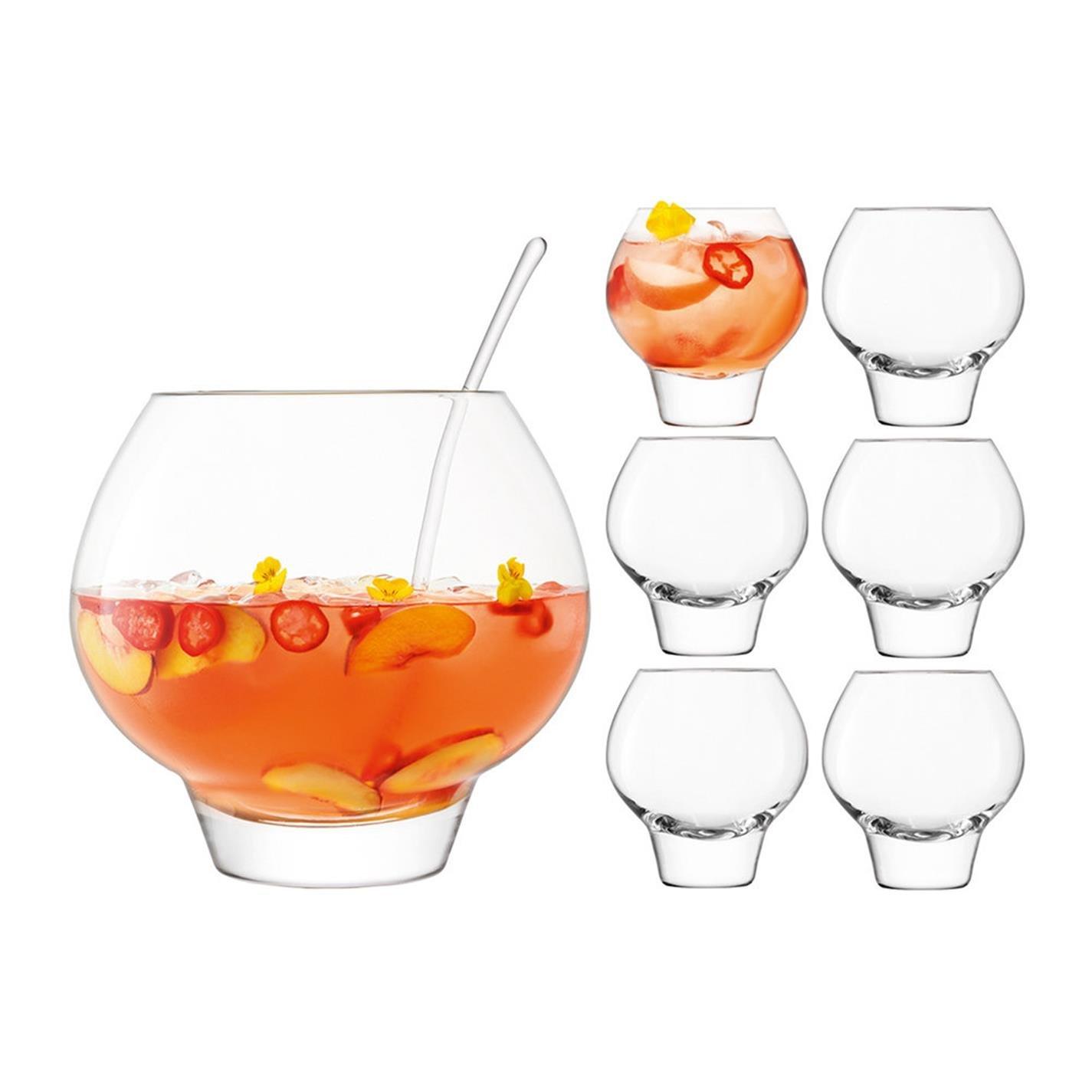 Clear - LSA - Rum Punch Bowl Set - 1