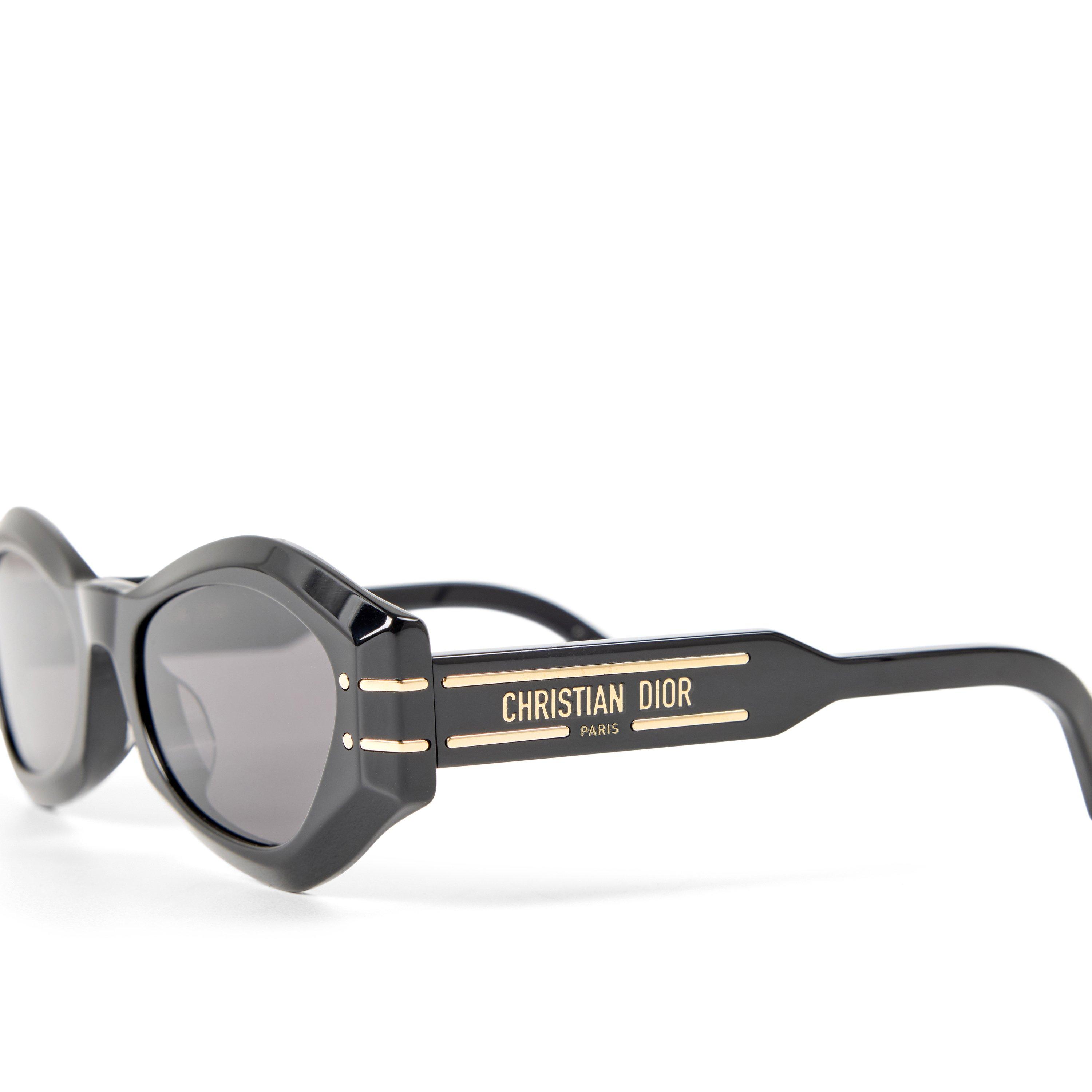 BLACK - DIOR - DIOR W HEXAGONAL ACETATE - 3