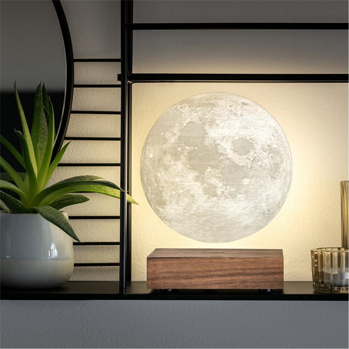 Brown - Gingko - Smart Moon Lamp - 3