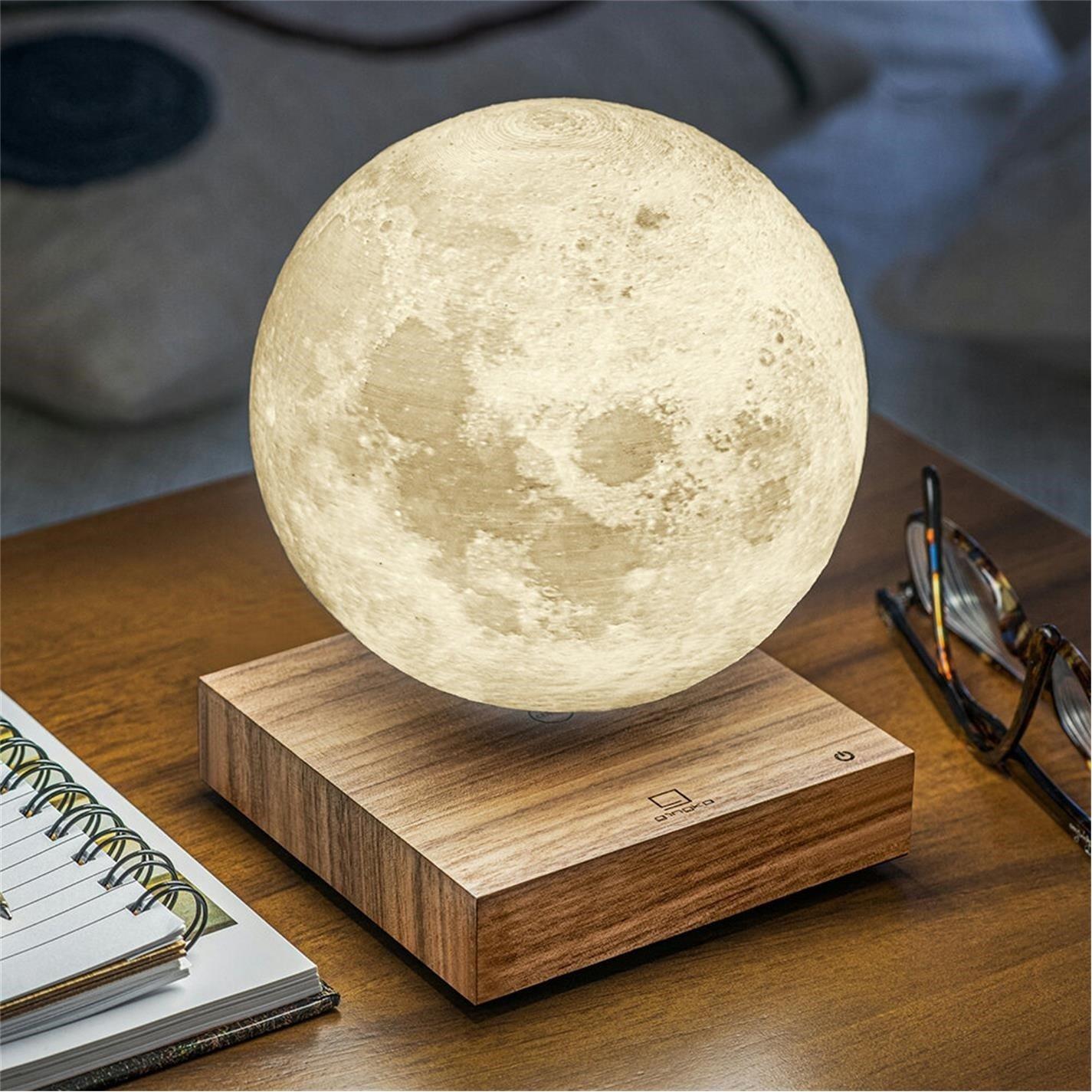 Brown - Gingko - Smart Moon Lamp - 5