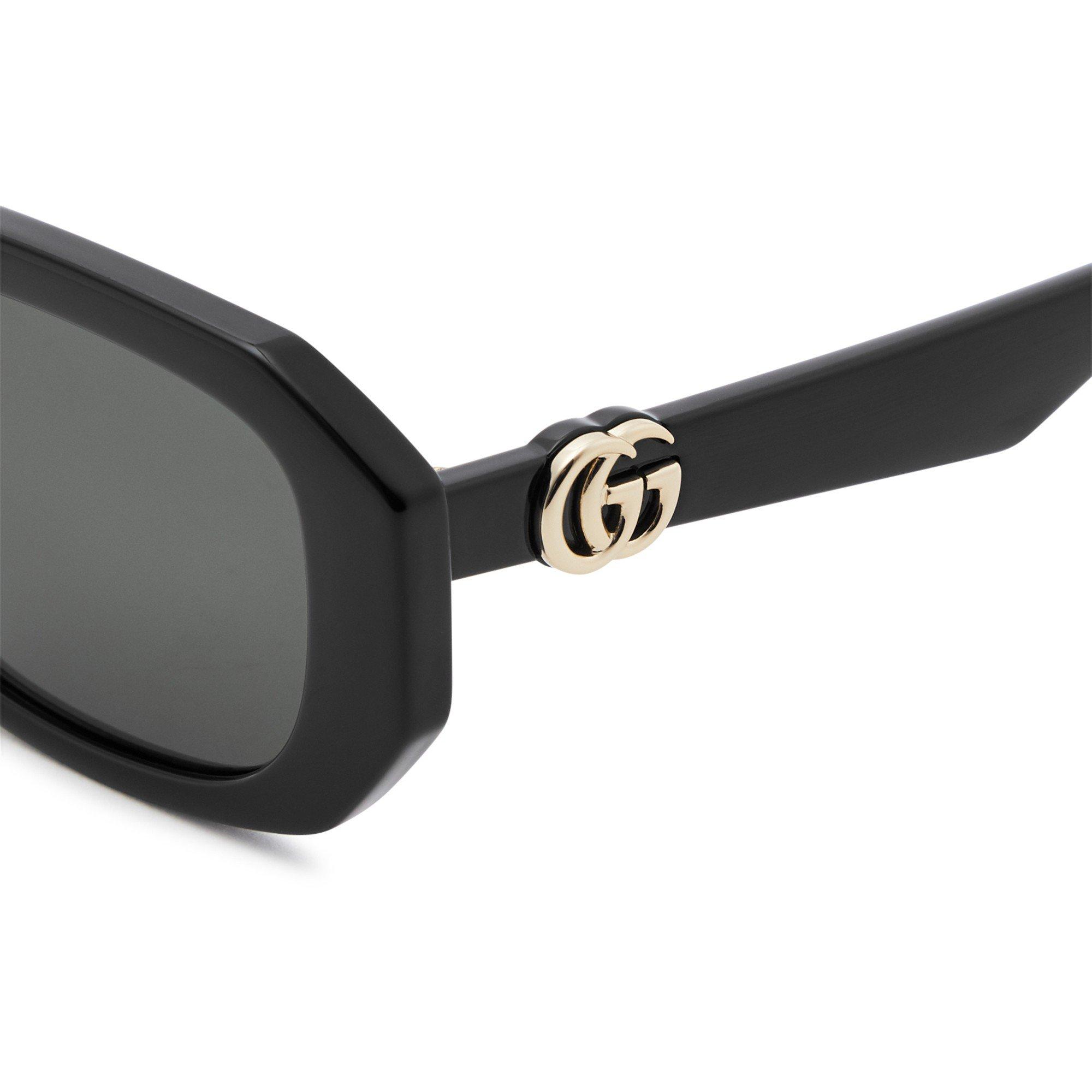 BLACK - Gucci - GUC W HEXAGONAL GG TEMPLE GS - 3