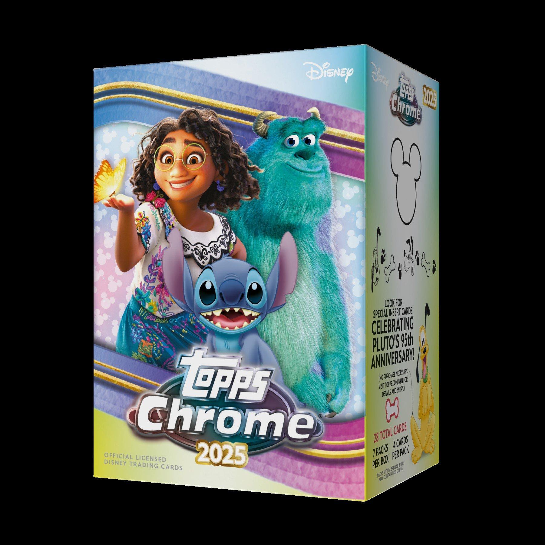 Topps Disney Chrome 2025 Blaster Box