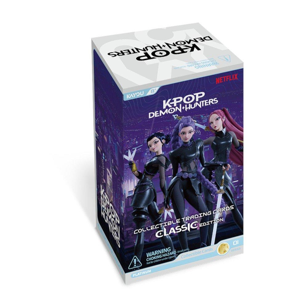 Booster Pack - K Pop Demon Hunters - KPop Demon Hunters-Collectible Trading Cards-Classic Edition Sleeved -001-EMEA-Series 1-A - 2