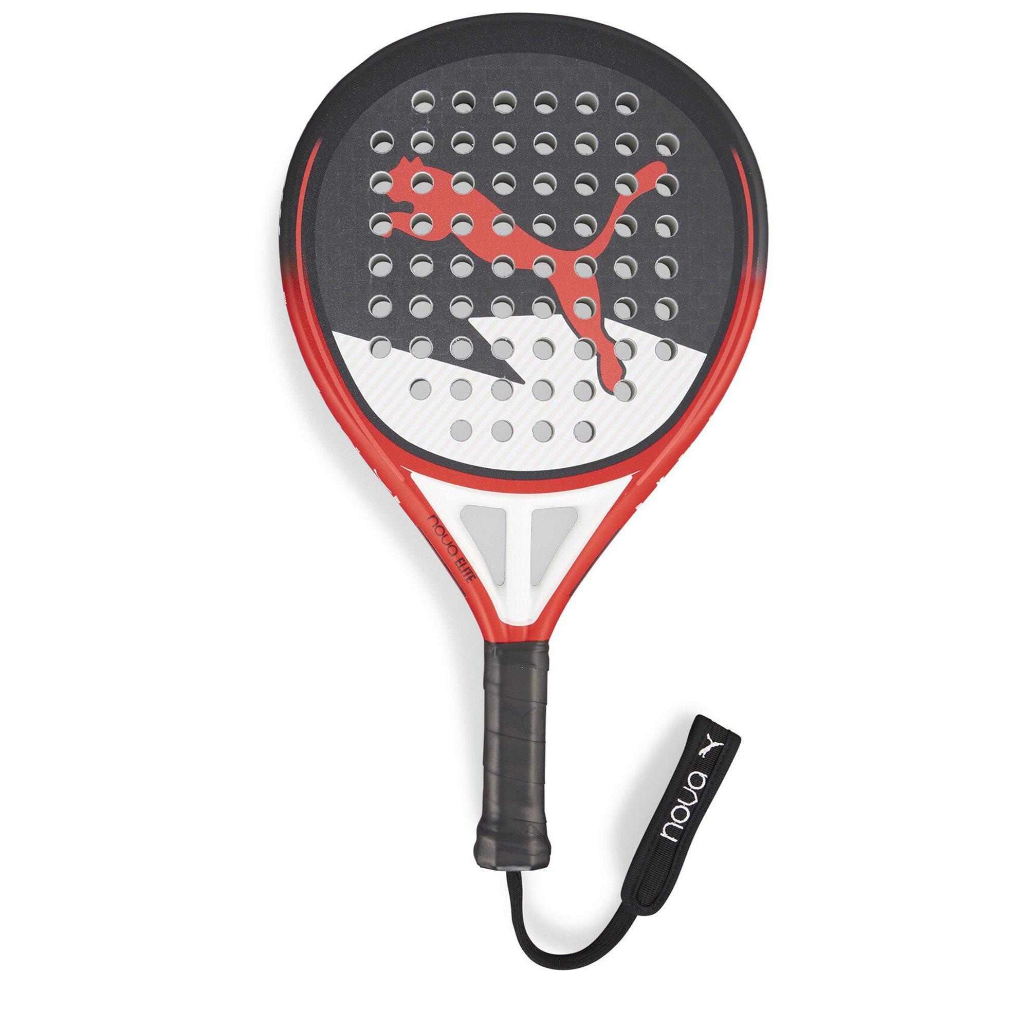 Preto/Branco - Puma - Men's Nova Padel Elite Ctr Racket - 1