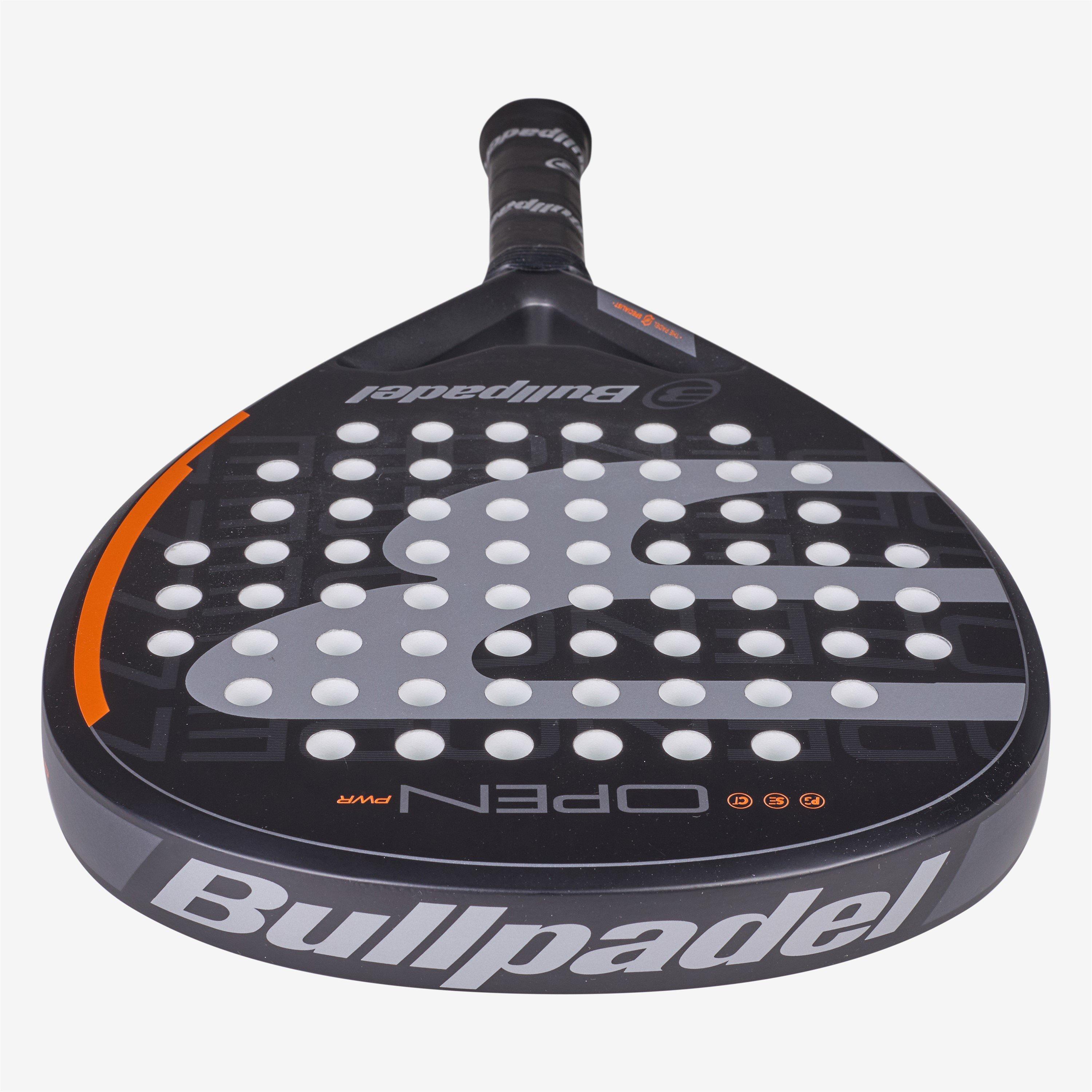 Black/Orange - Bullpadel - Open Power Padel Racket - 3