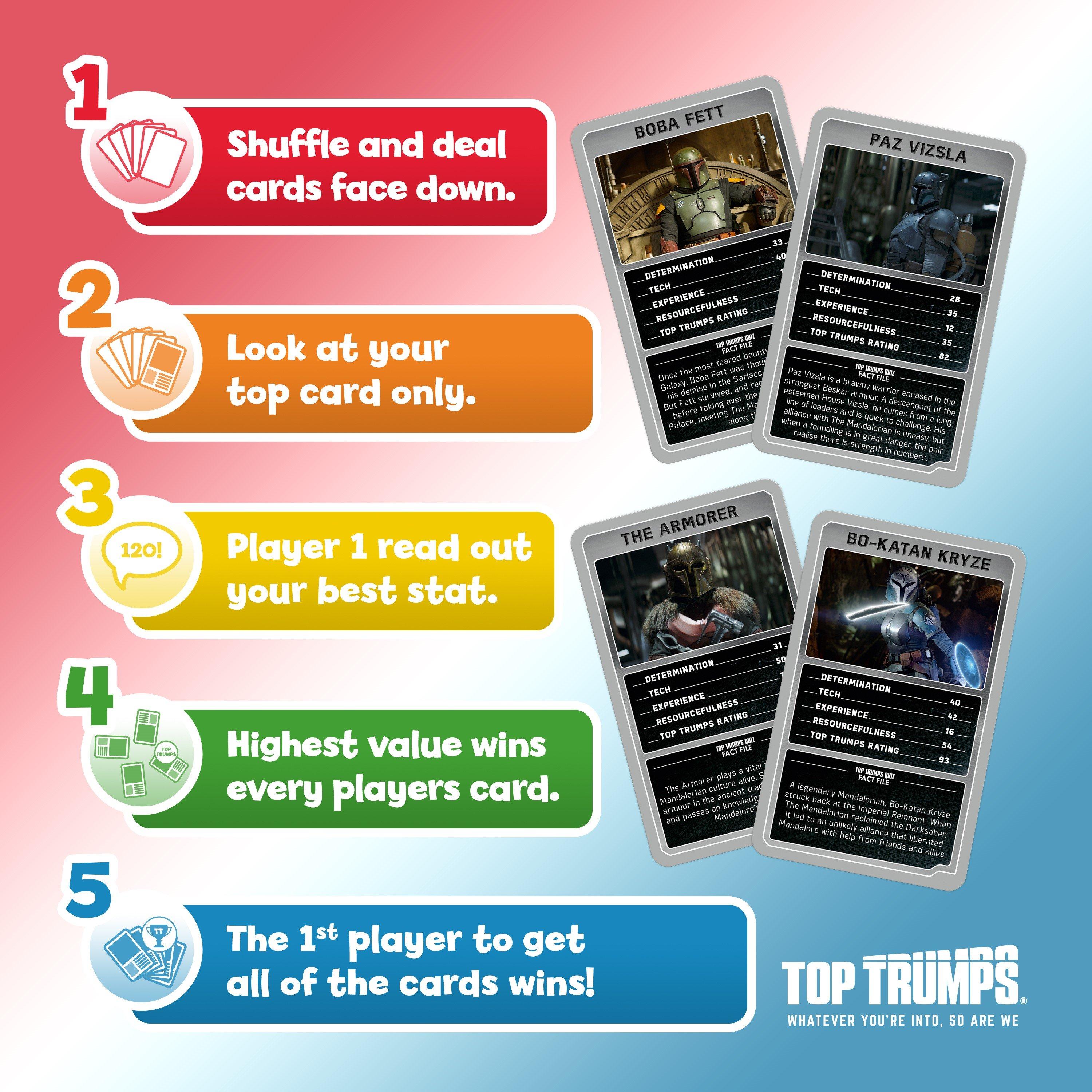 ple - Top Trumps - TOP TRUMPS - MANDALORIAN & GROGU - 8