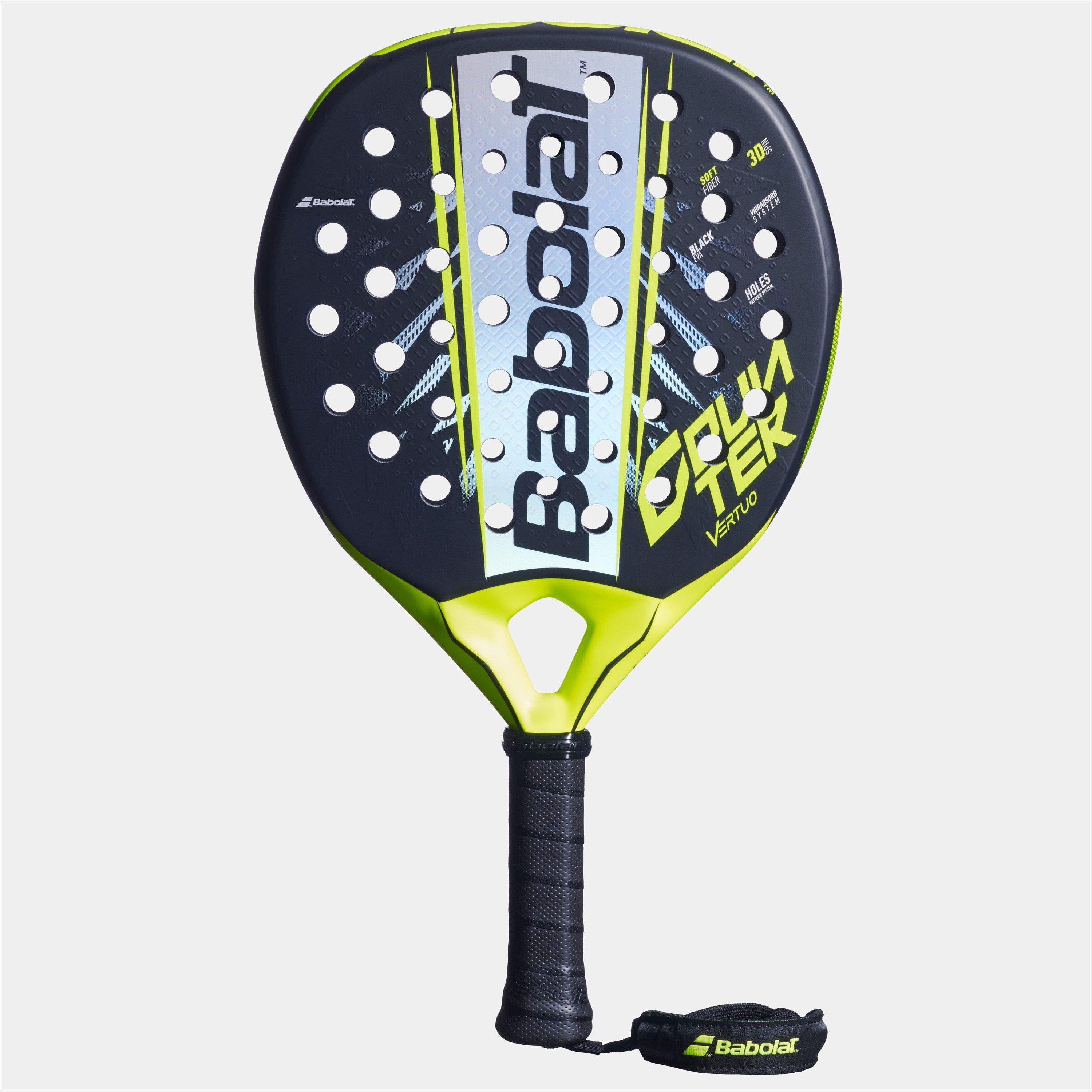 Black/Yellow - Babolat - Padel Racket - 1