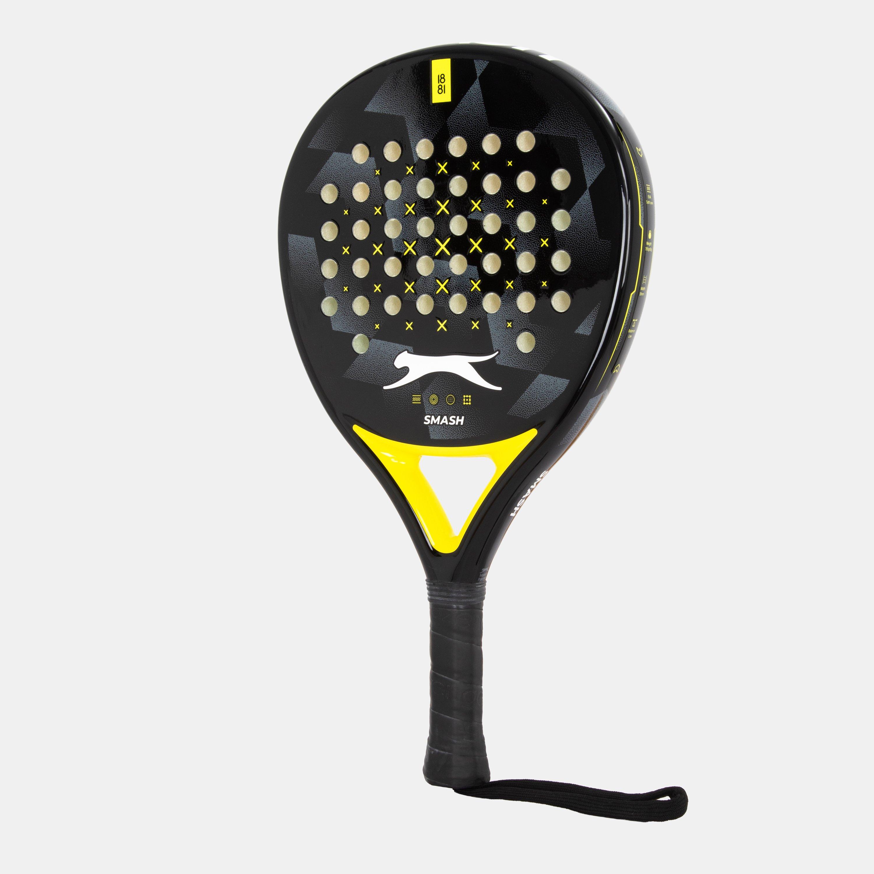 Black/Yellow - Slazenger - Smash Padel Racket - 3