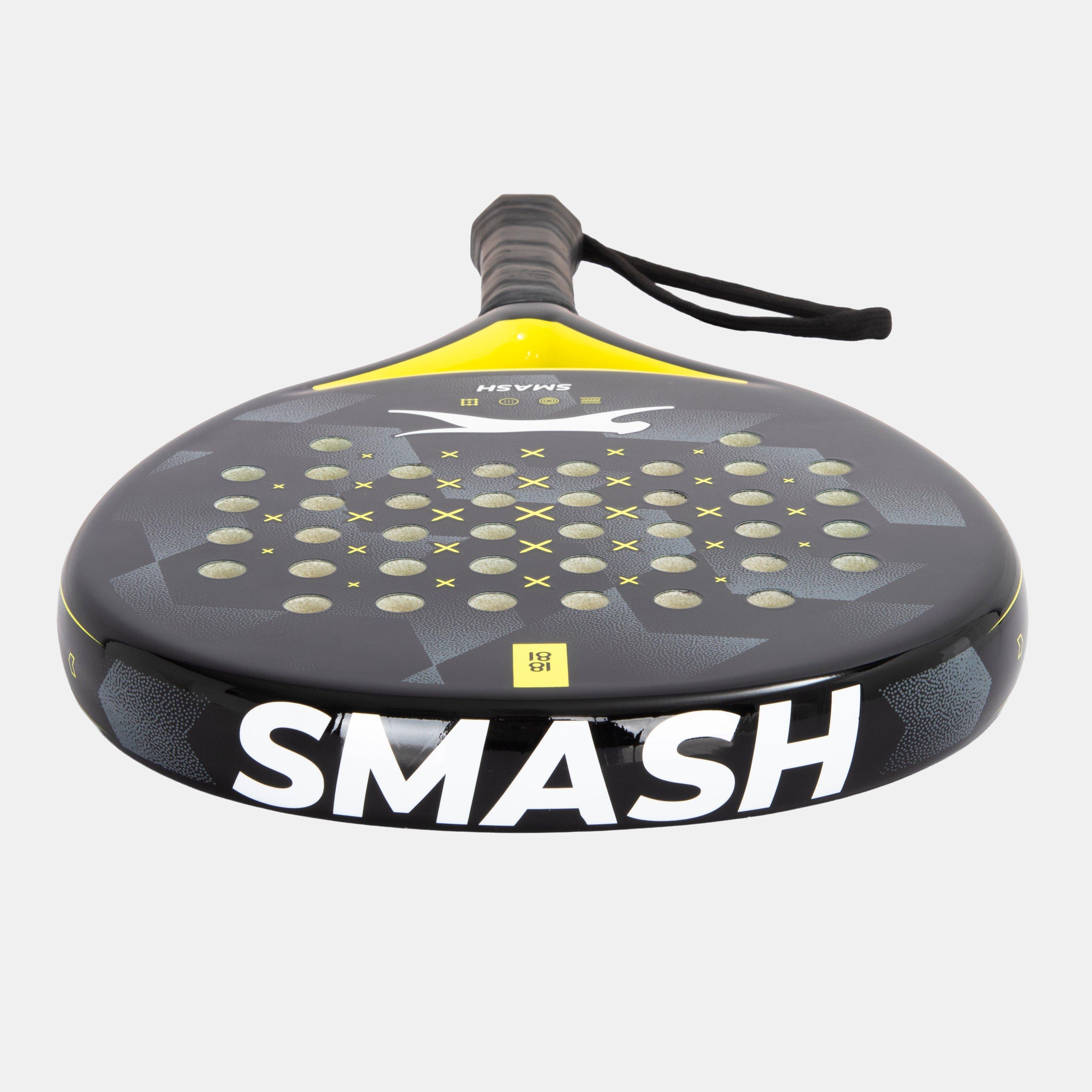 Black/Yellow - Slazenger - Smash Padel Racket - 4