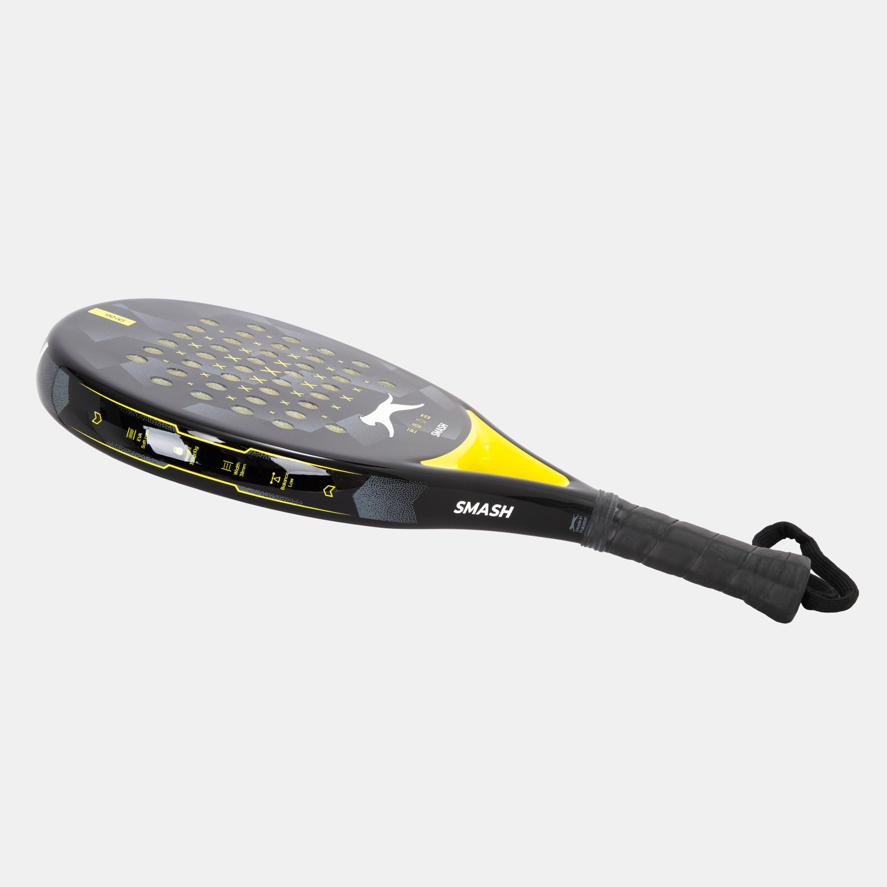 Black/Yellow - Slazenger - Smash Padel Racket - 7
