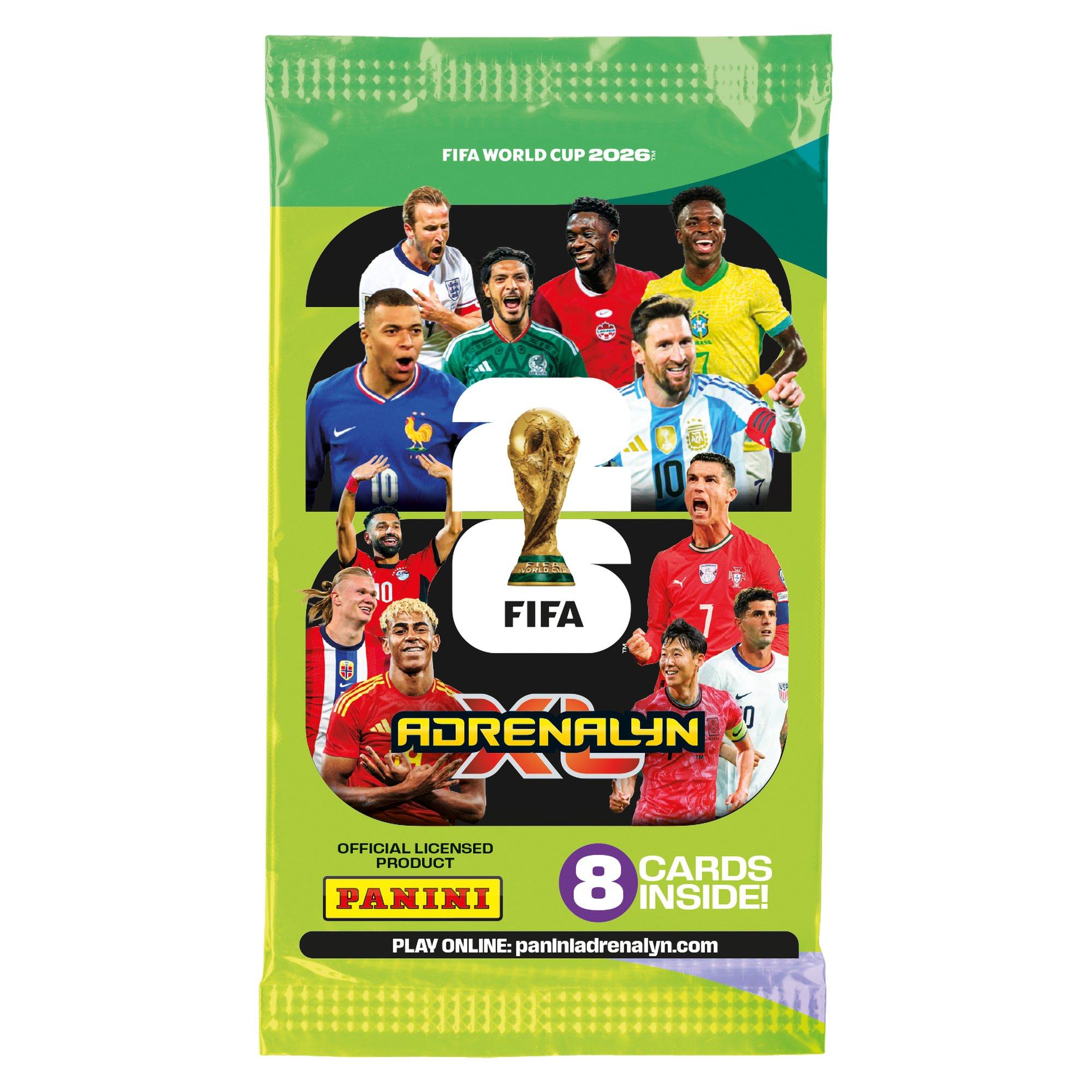 Booster Pack - Panini - FIFA World Cup 2026™ Adrenalyn XL™ Official Trading Cards - Packs - 1