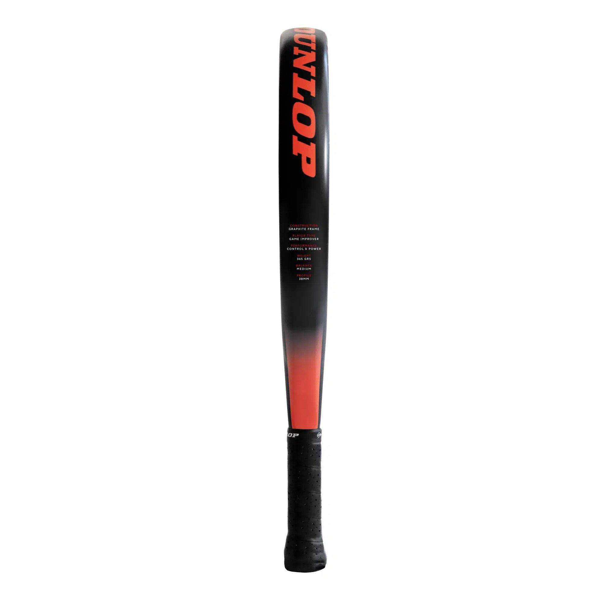 Black/Red - Dunlop - Pro Padel Racket - 3