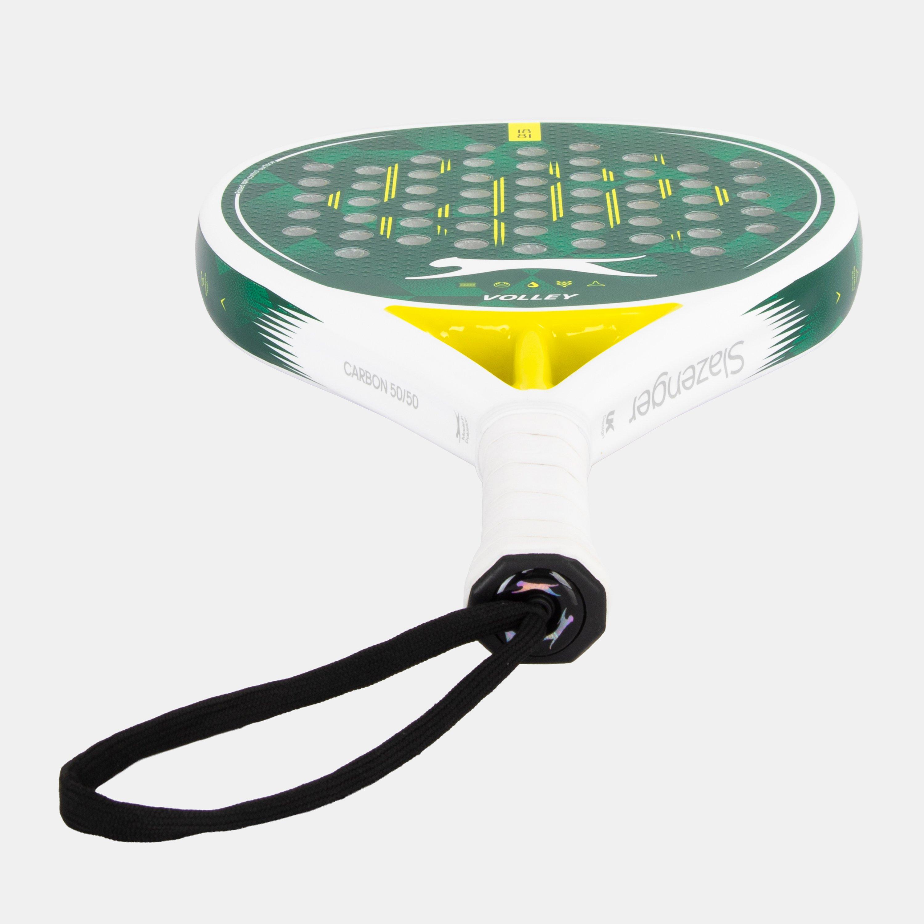 Green/White - Slazenger - Volley Padel Racket - 5