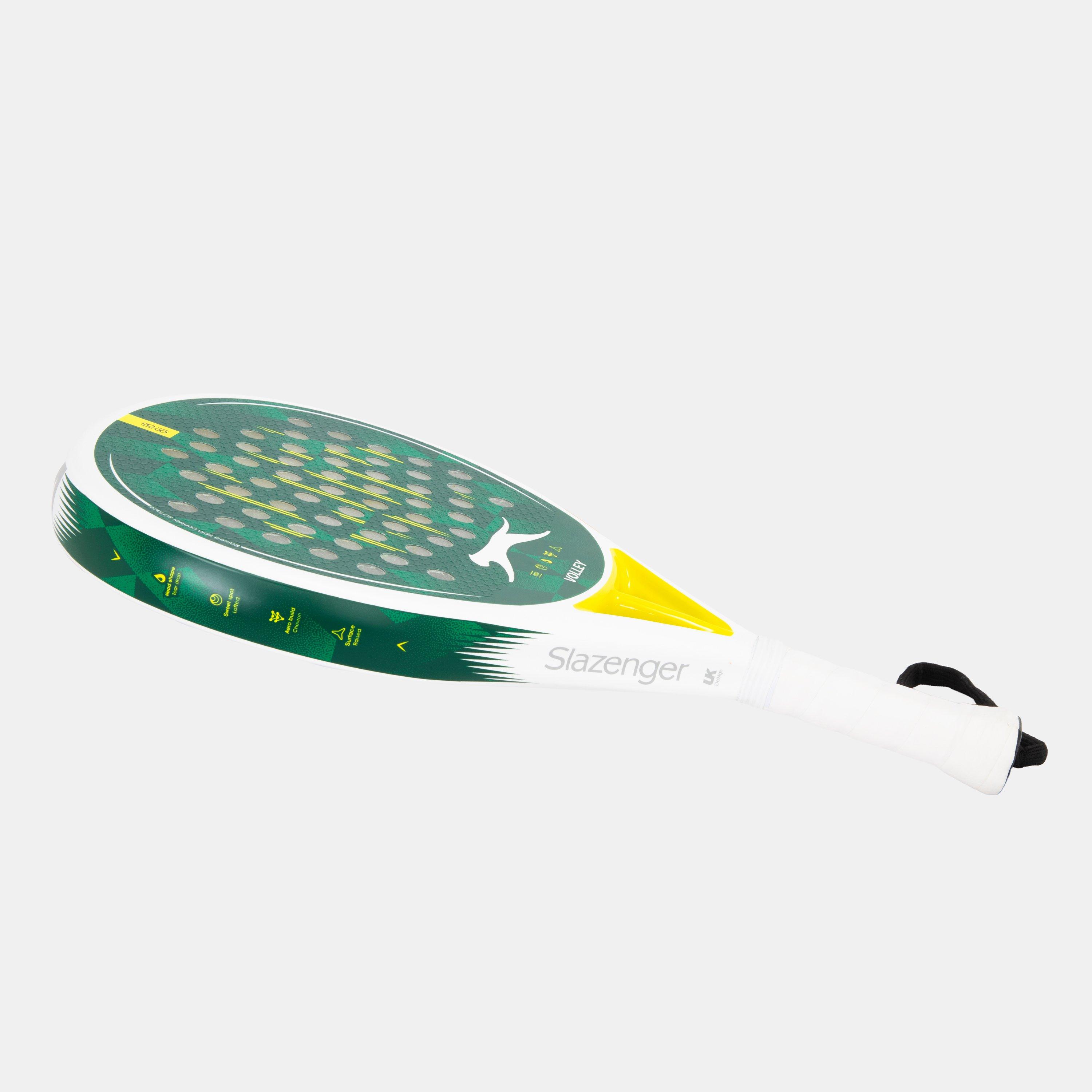 Green/White - Slazenger - Volley Padel Racket - 6