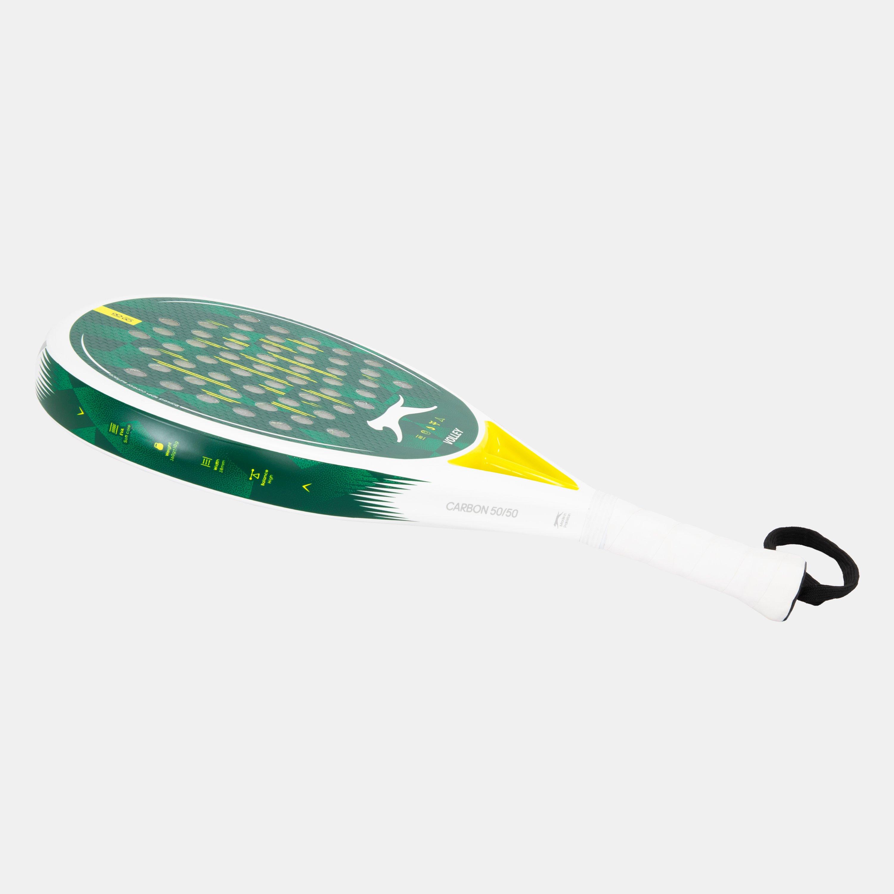 Green/White - Slazenger - Volley Padel Racket - 7