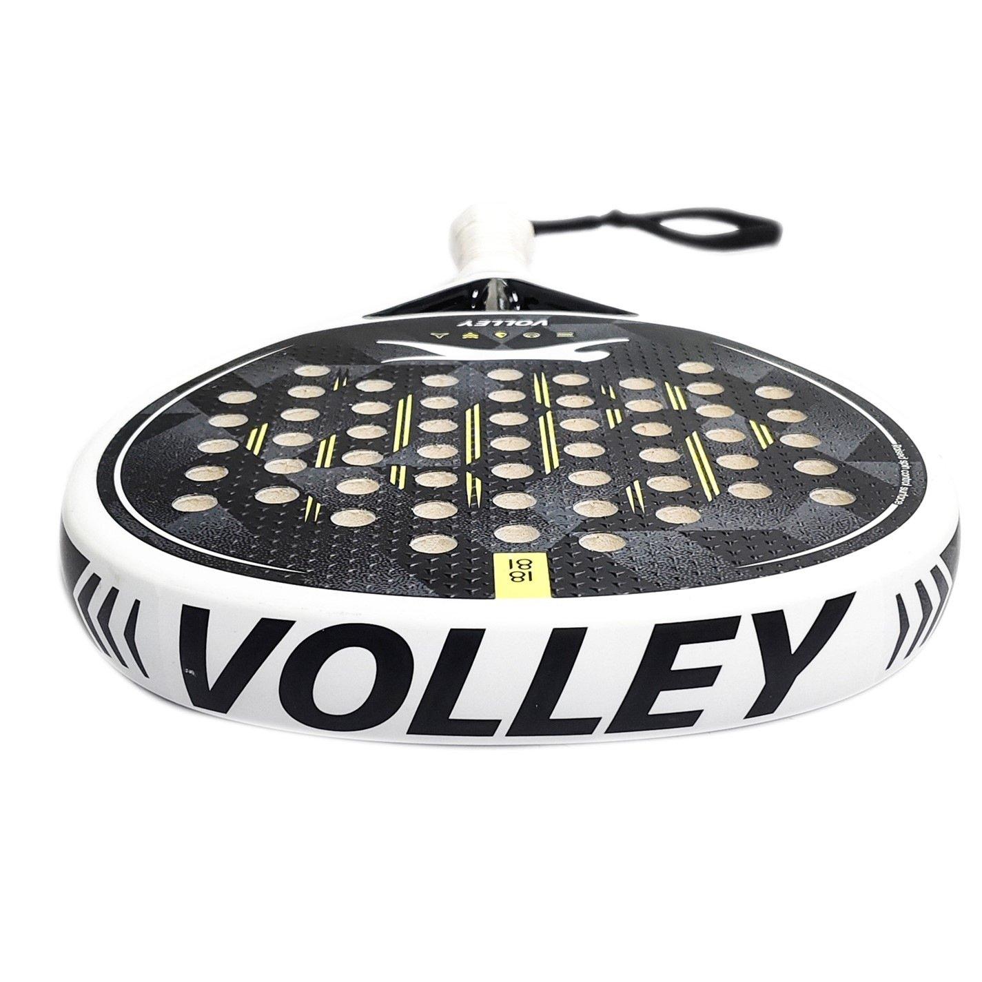 Black/White - Slazenger - Volley Padel Racket - 9