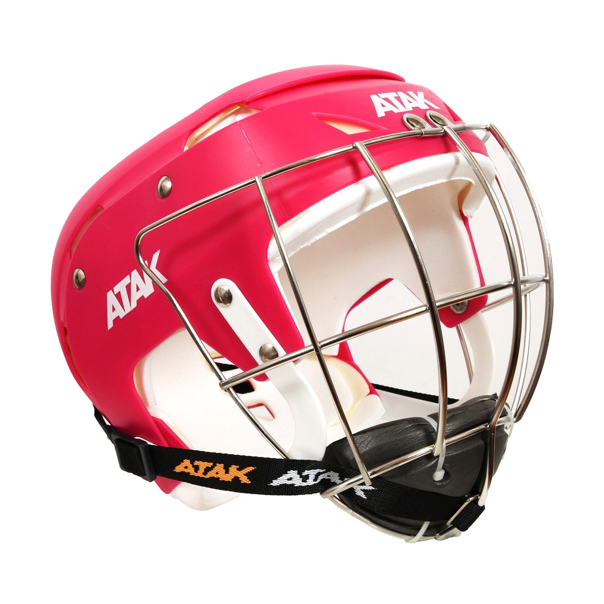 Pink/White - ATAK Sports - Hurling Helmet Senior - 1