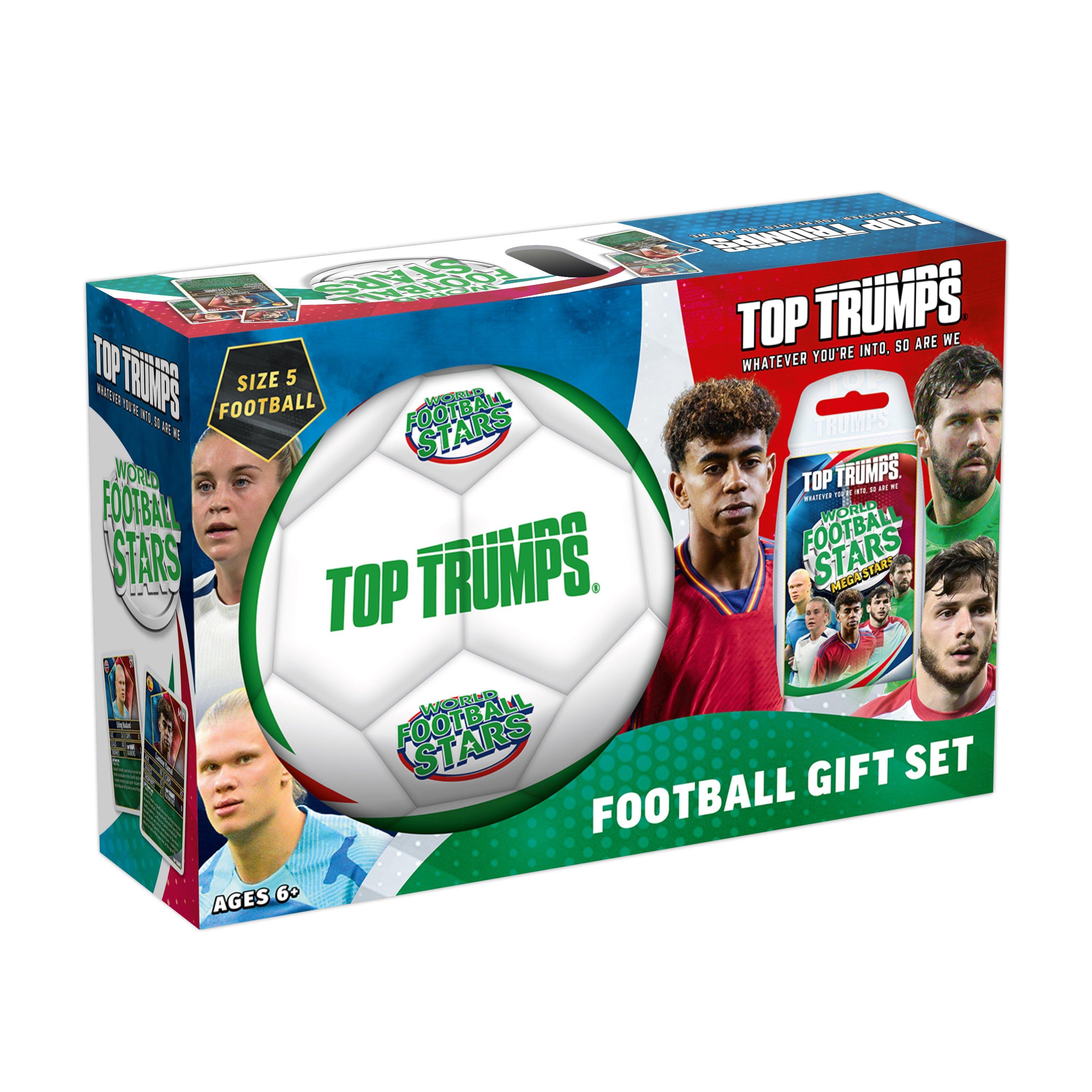 Top Trumps TOP TRUMPS WORLD FOOTBALL STARS GIFT SET | Sports Direct