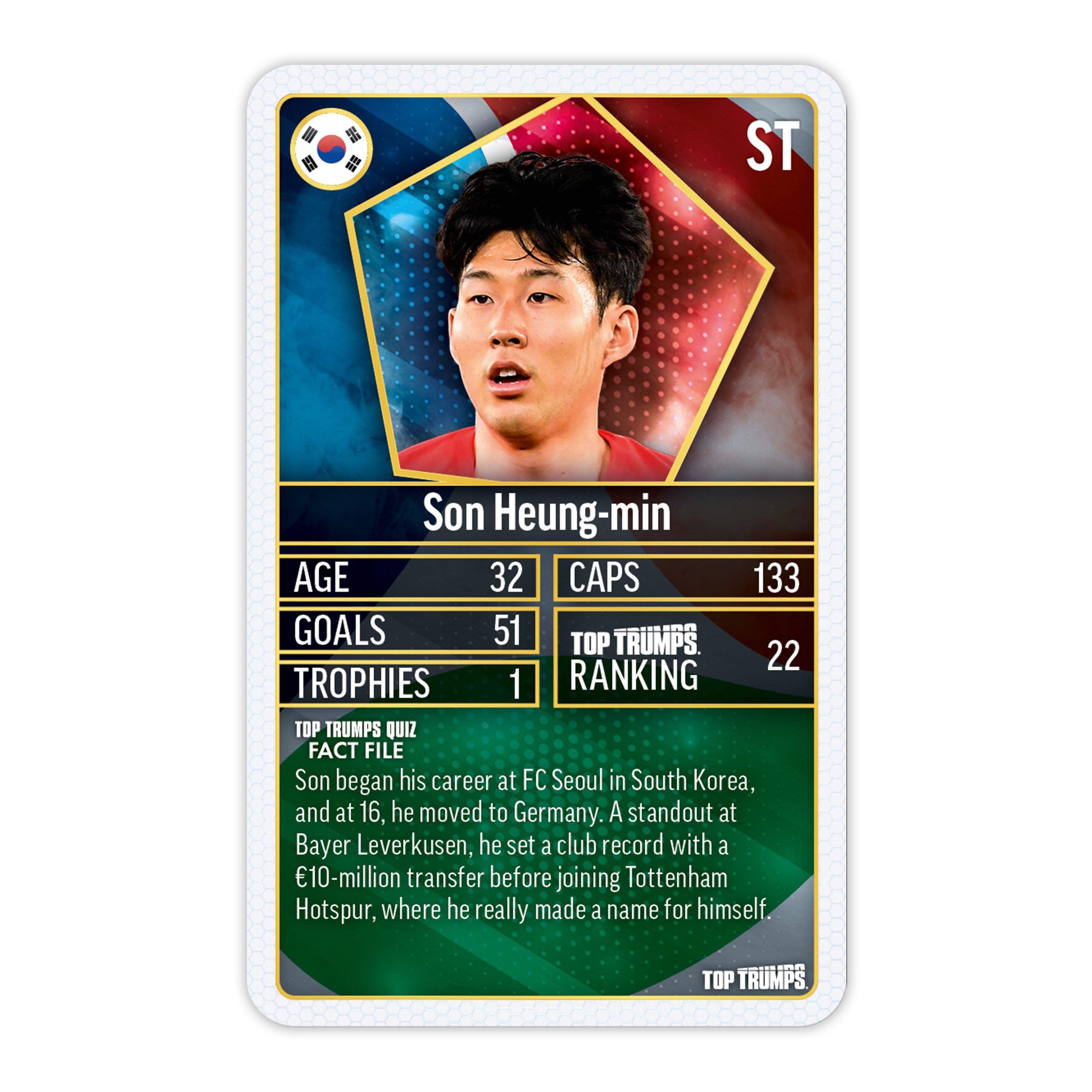 Top Trumps TOP TRUMPS WORLD FOOTBALL STARS GIFT SET | Sports Direct