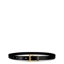 Saint Laurent Cassandre Thin Belt