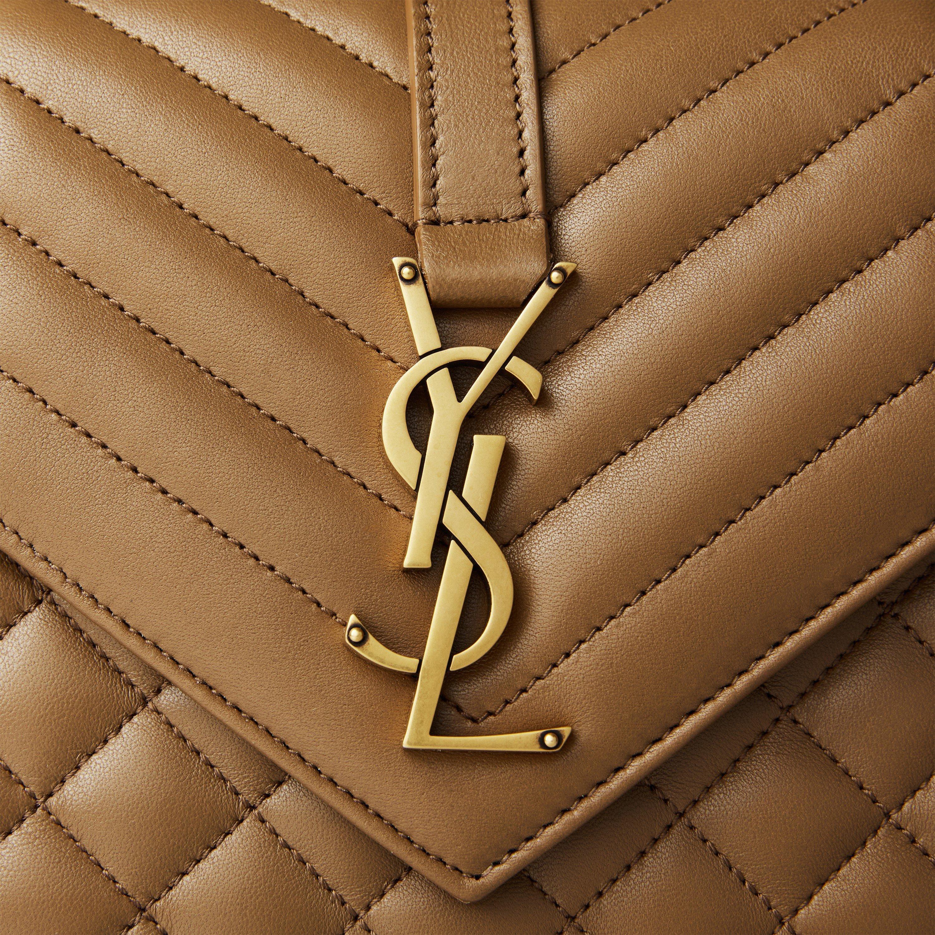 Dark Cork - Saint Laurent - Monogram Envelope Bag - 7
