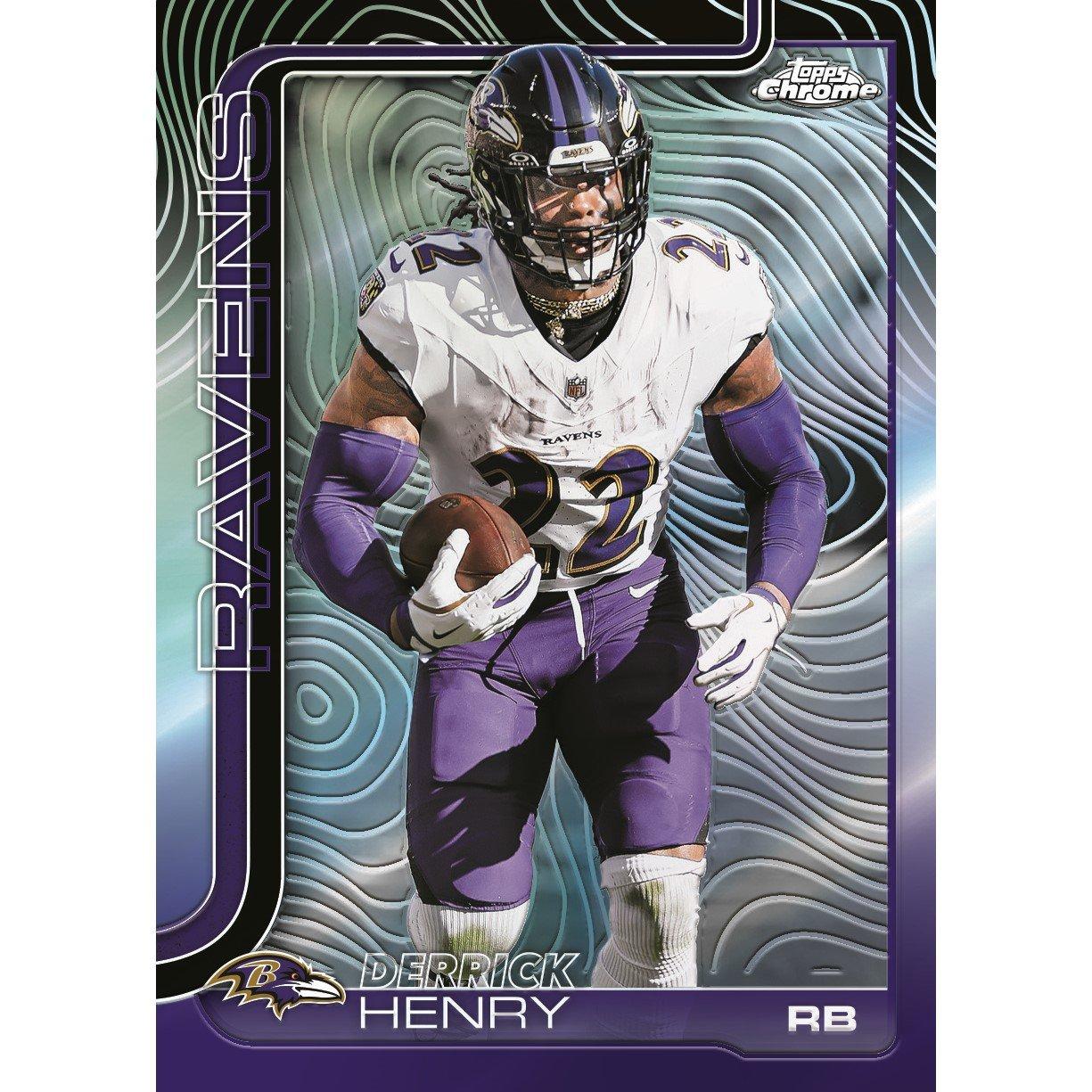 Value Box - Topps - Topps 2025 NFL Football Chrome - Value Box - 2